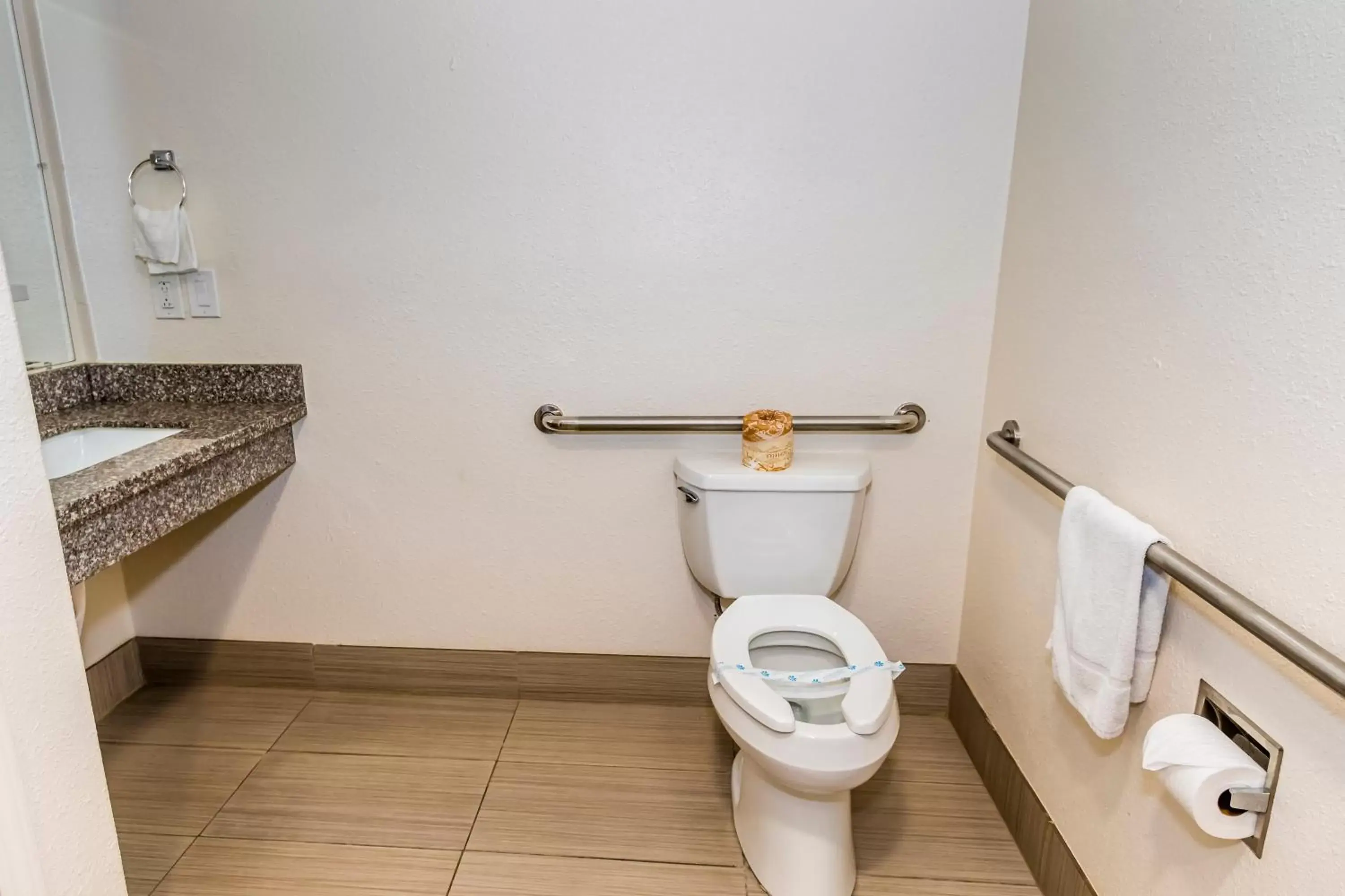 Toilet, Bathroom in King's Rest Motel