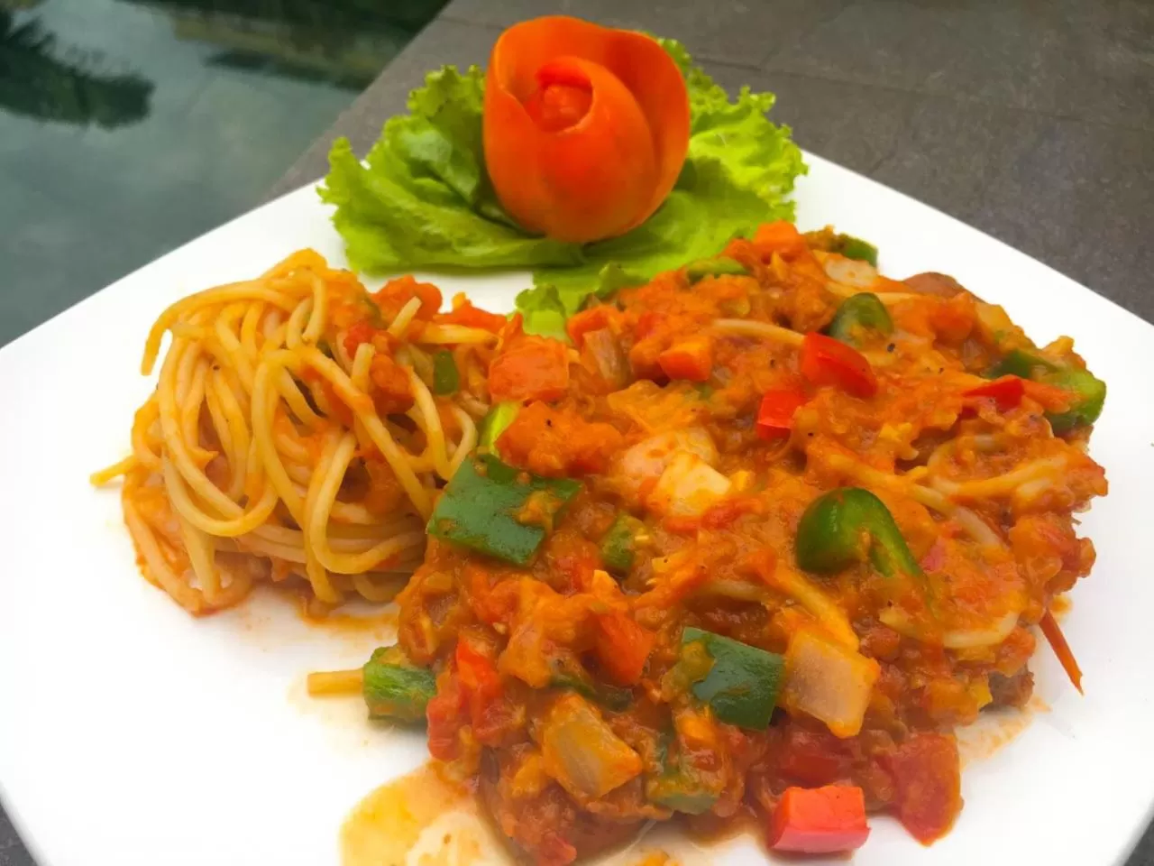 Food in The Blanc Residence