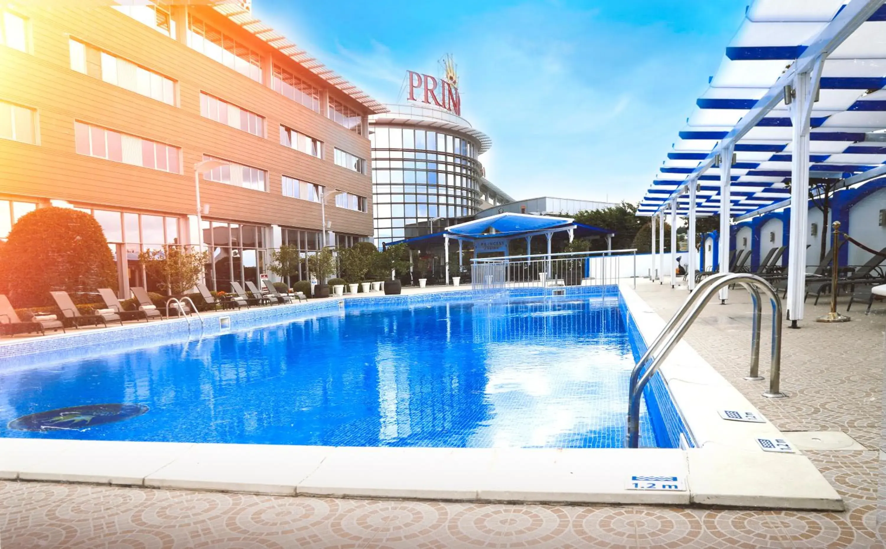 Swimming pool in Ramada Plaza by Wyndham Gevgelija Swimming pool in Ramada Plaza by Wyndham Gevgelija