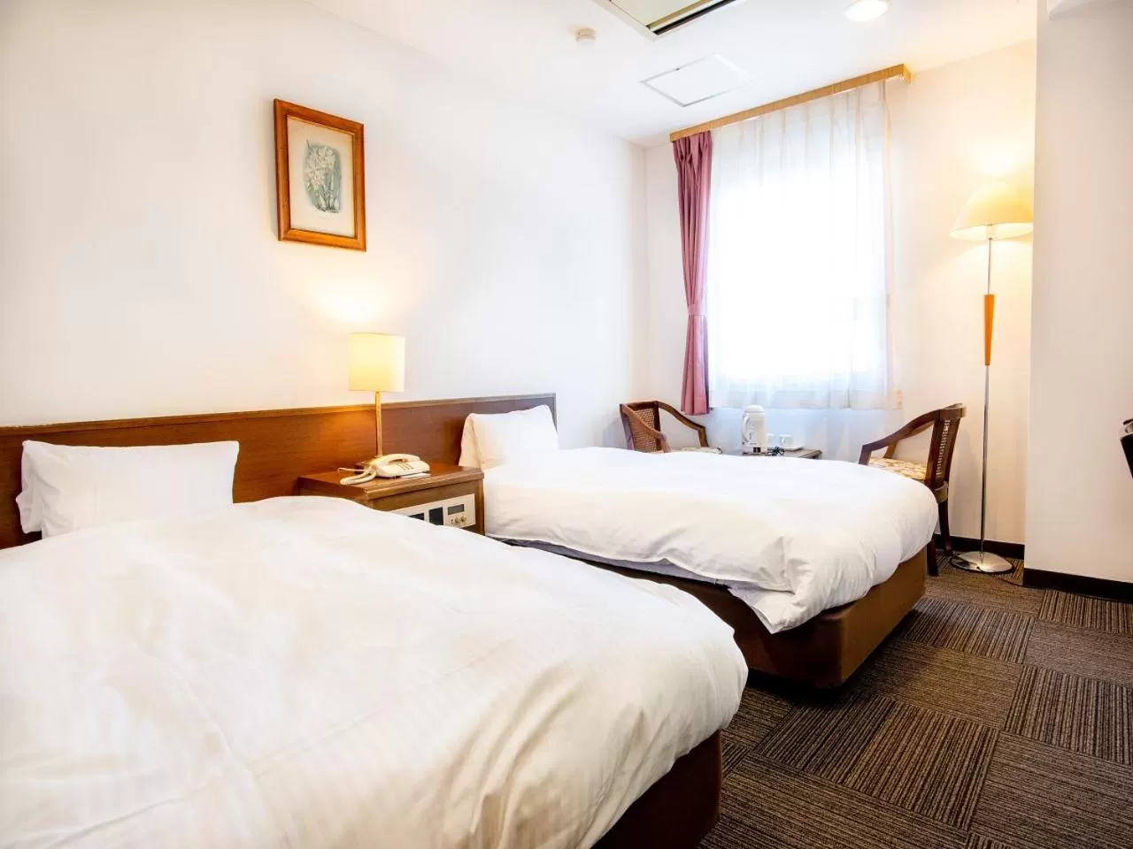 Bed in 小牧シティホテル