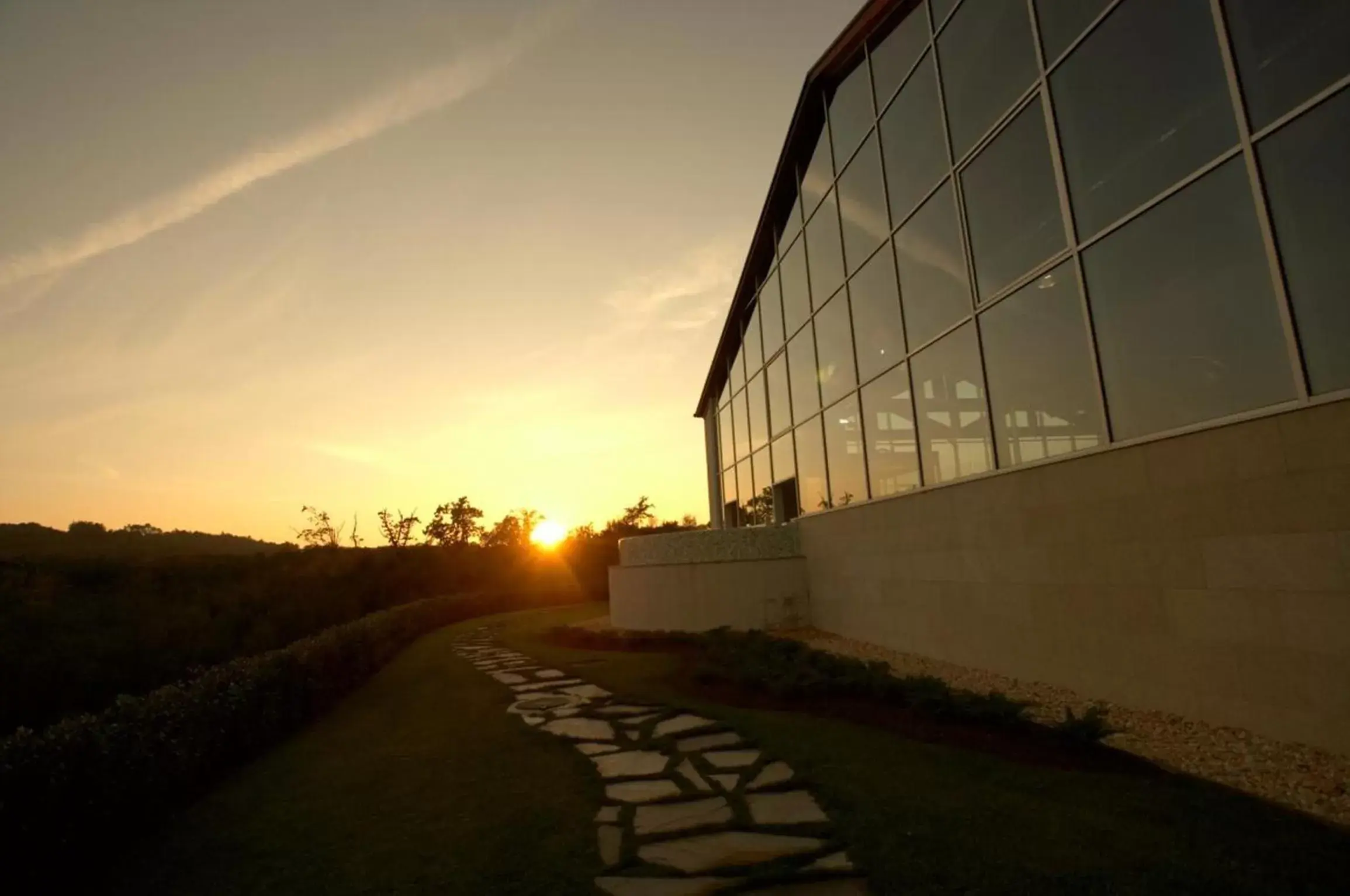 Facade/entrance, Sunrise/Sunset in Hotel Spa Attica21 Villalba