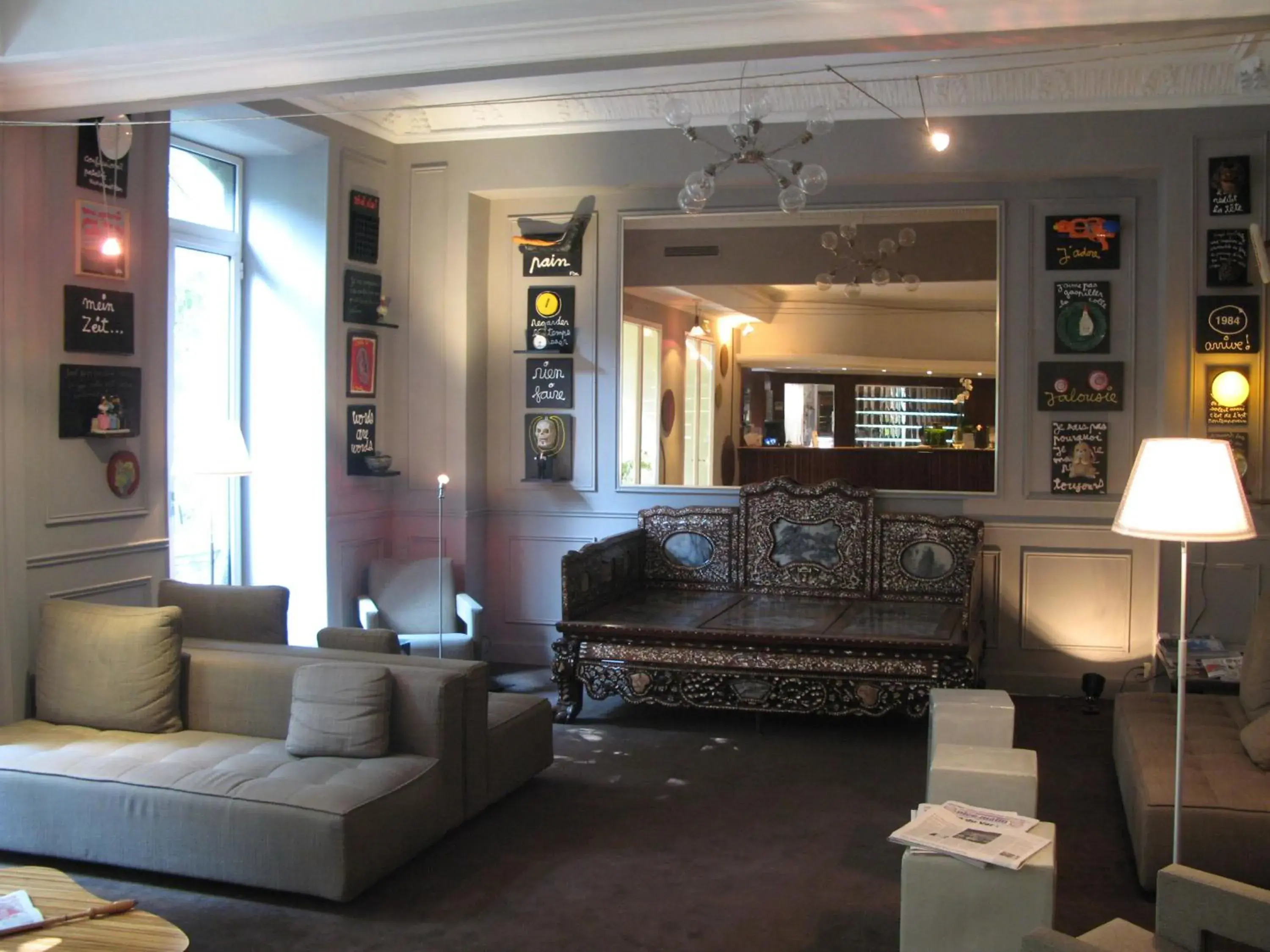 Lobby or reception, Lobby/Reception in Le Windsor, Jungle Art Hotel