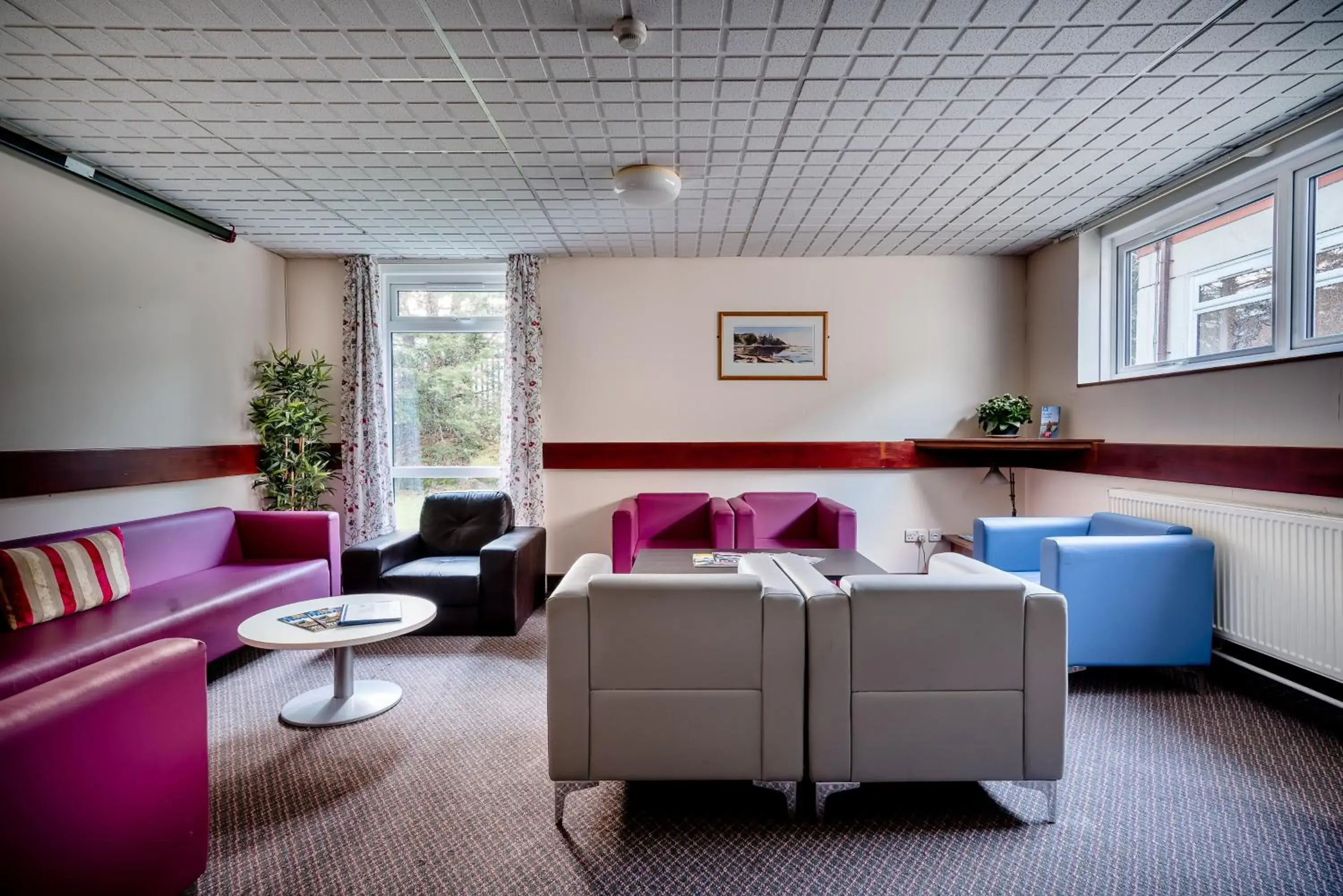 Communal lounge/ TV room, Seating Area in Inverness Youth Hostel