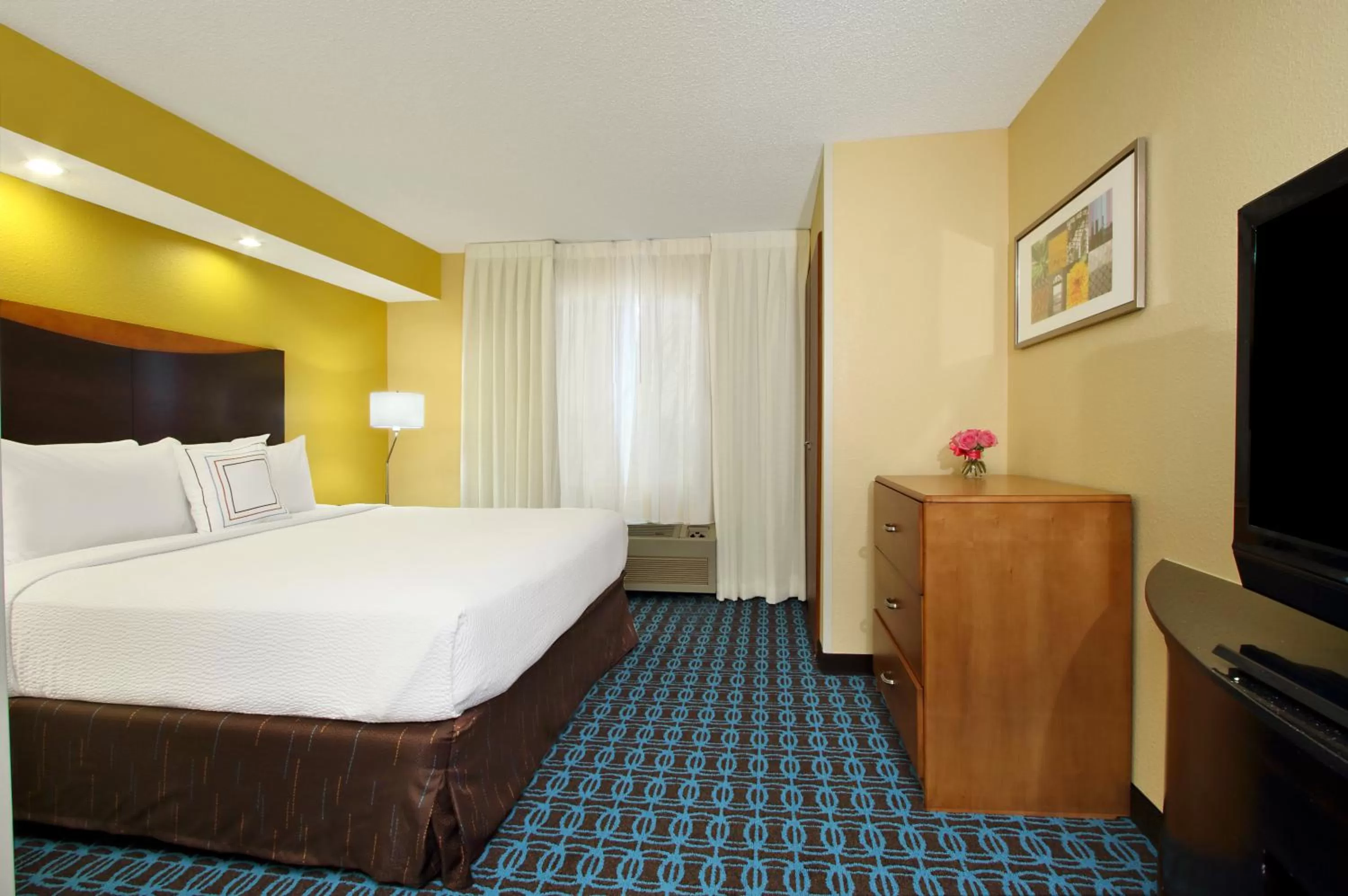 King Room with Roll-In Shower - Disability Access/Non Smoking in Comfort Inn & Suites Olathe - Kansas City