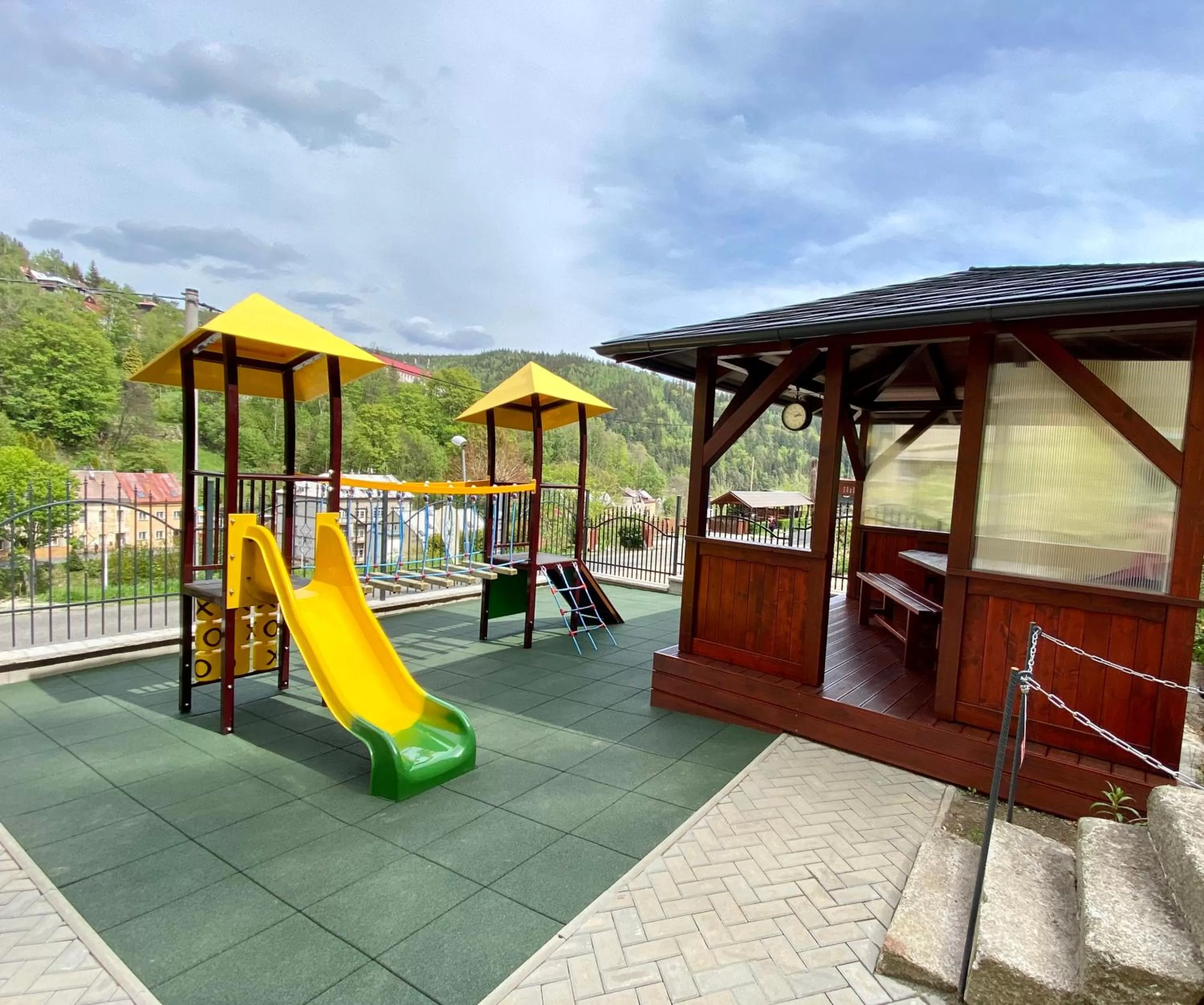 Children play ground in Vila Jáchymov