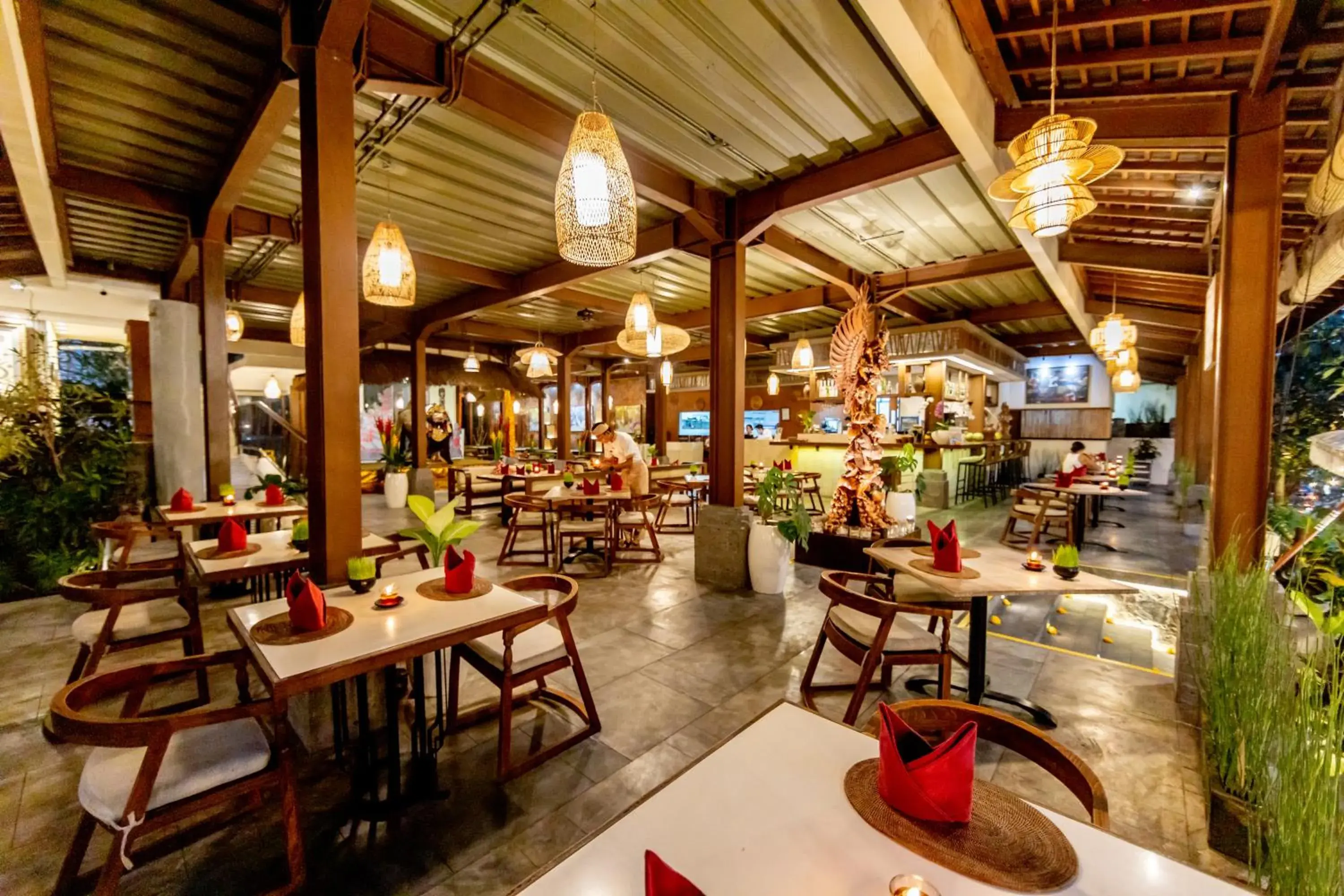 Restaurant/Places to Eat in Anumana Ubud Hotel