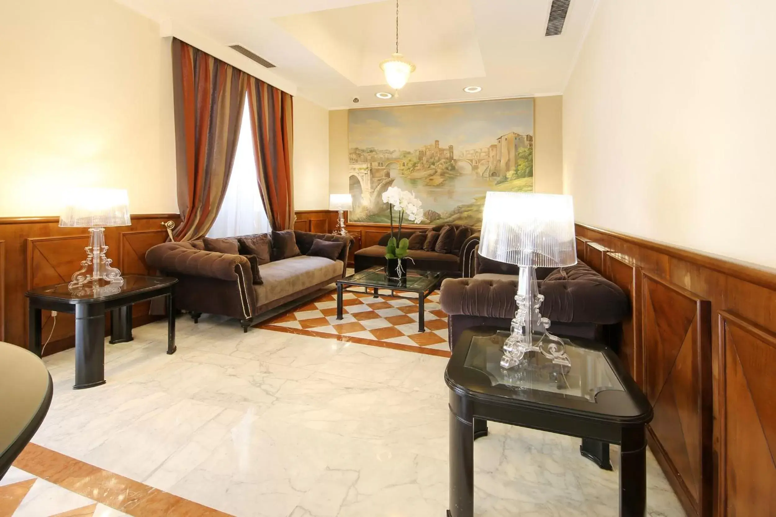 Lobby or reception, Seating Area in Hotel Traiano