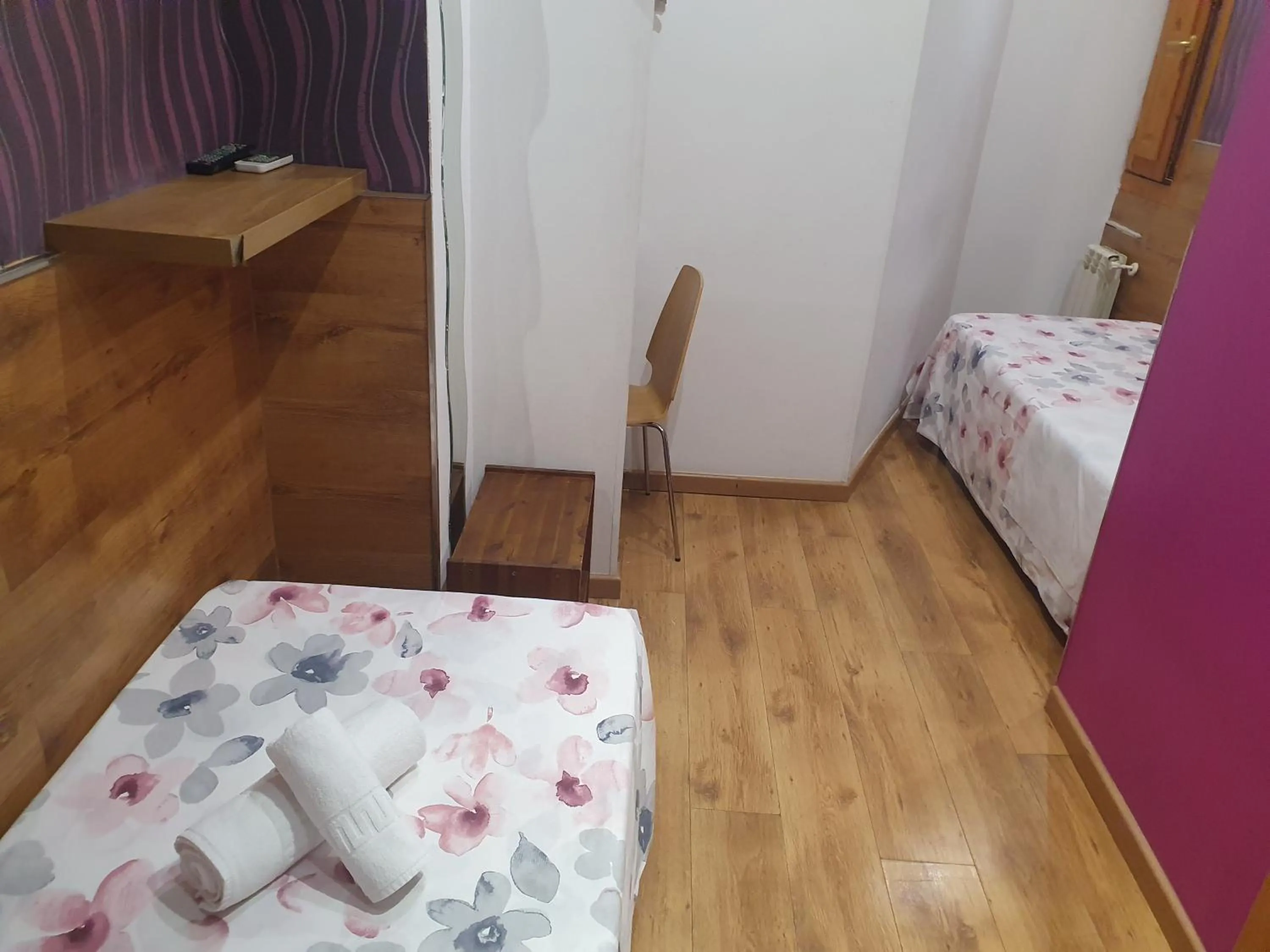 Bed in Hostal Abel Victoriano