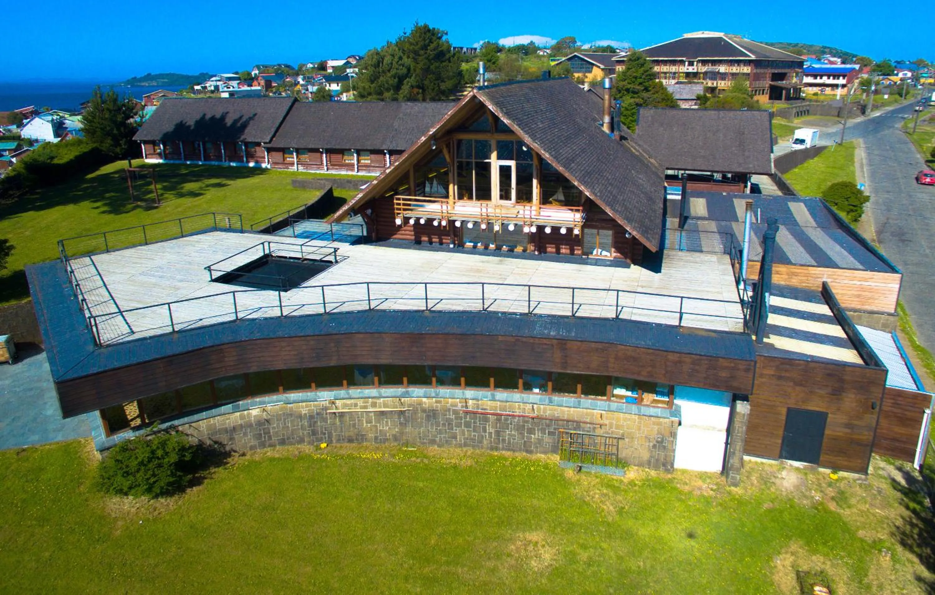 Bird's eye view in Panamericana Hotel Ancud