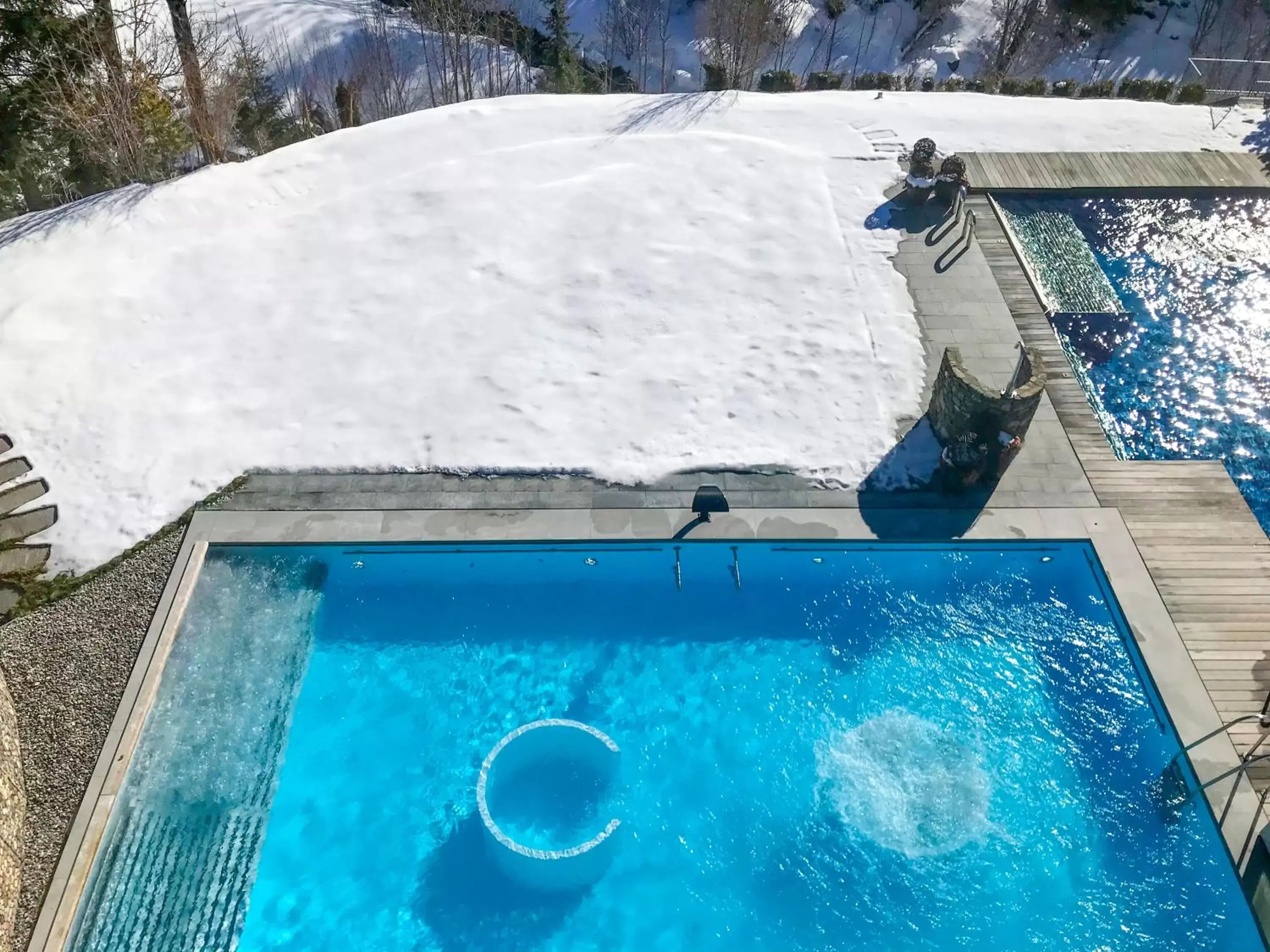 Pool View in ERMITAGE Wellness- & Spa-Hotel