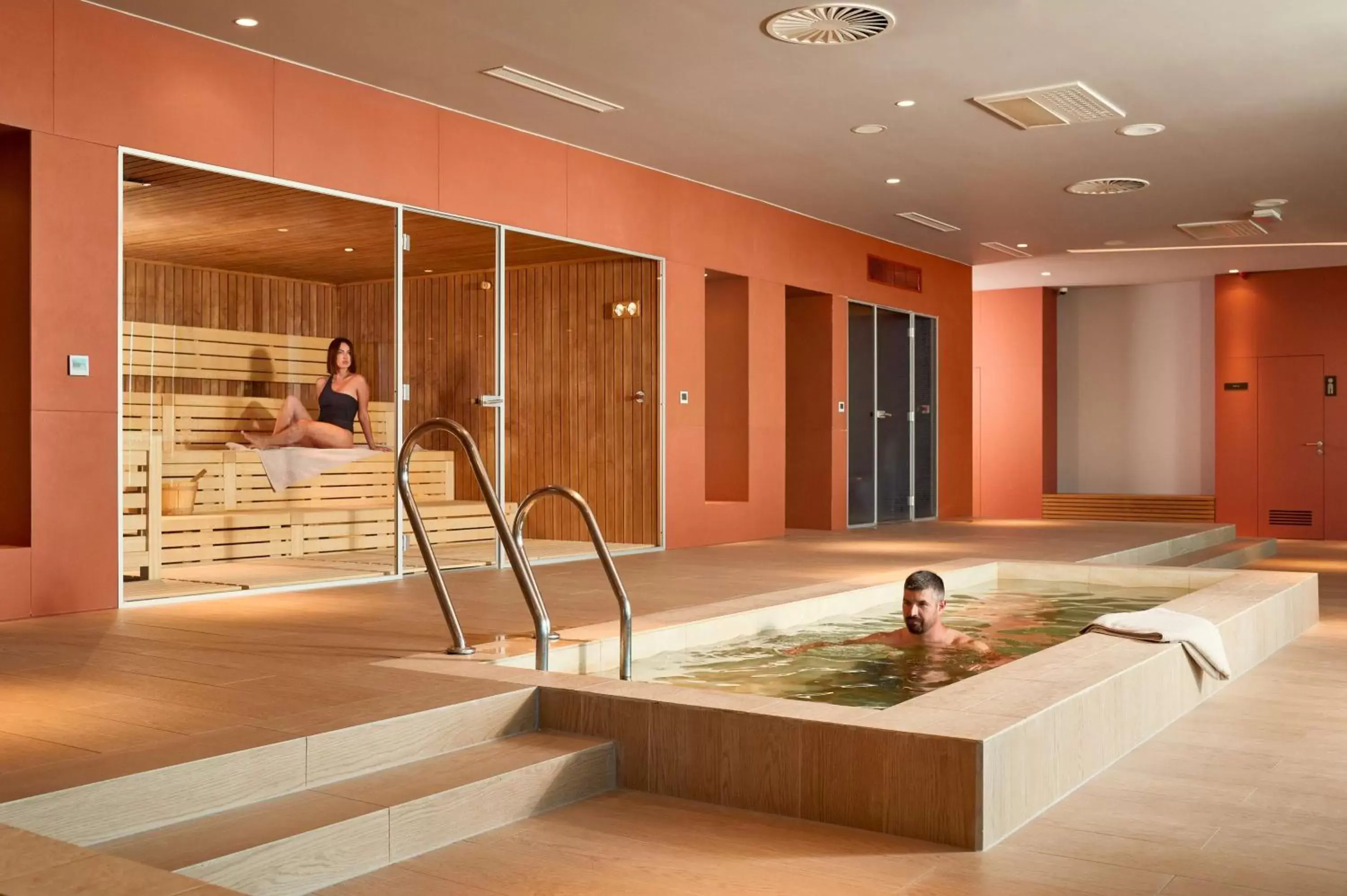 Sauna in Radisson Blu Resort & Spa