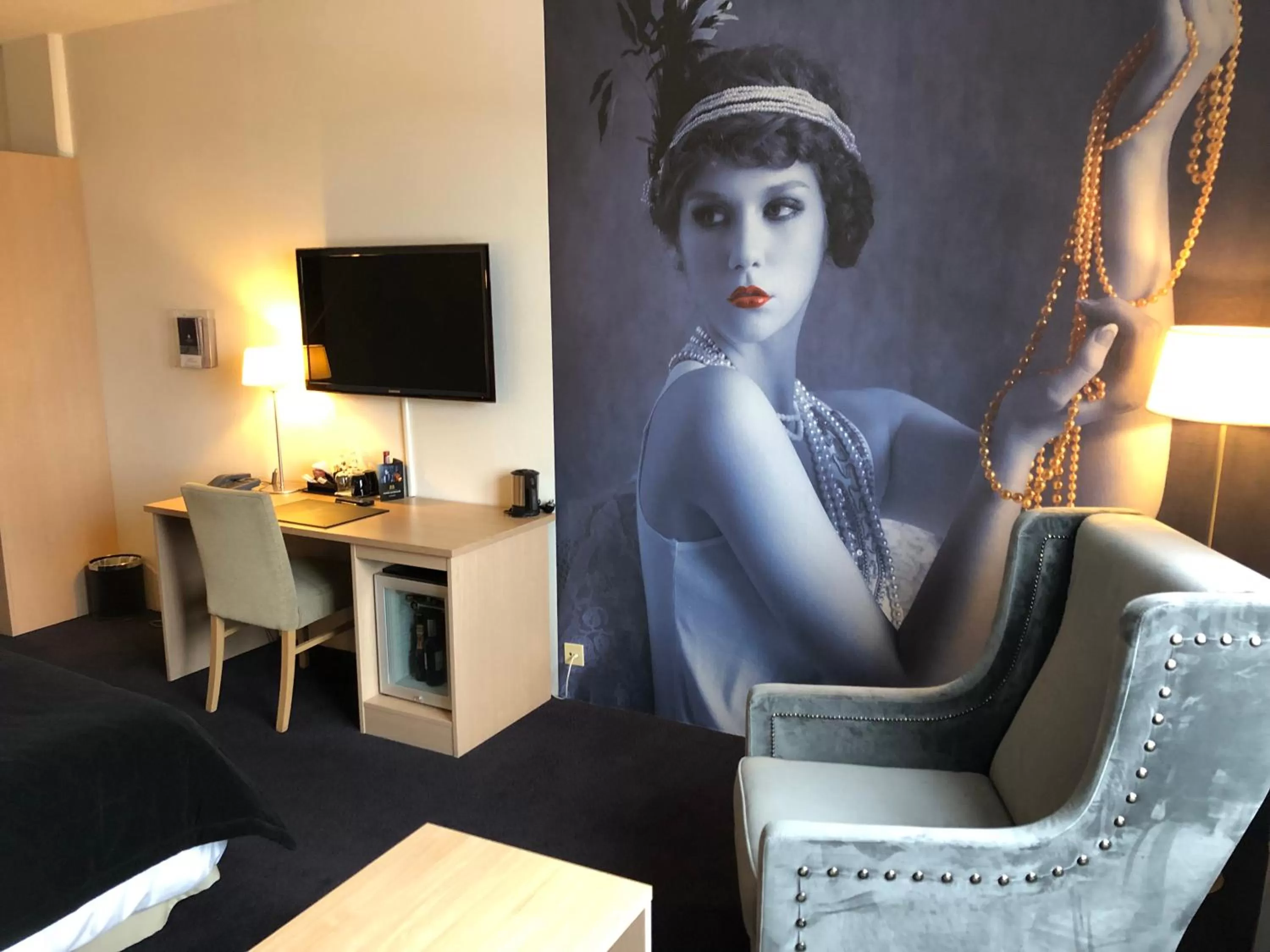 Photo of the whole room in Grand Hotel Åsgårdstrand - Unike Hoteller