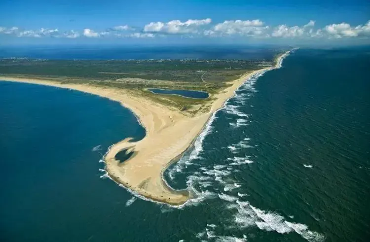 Fishing, Bird's-eye View in Swell Motel