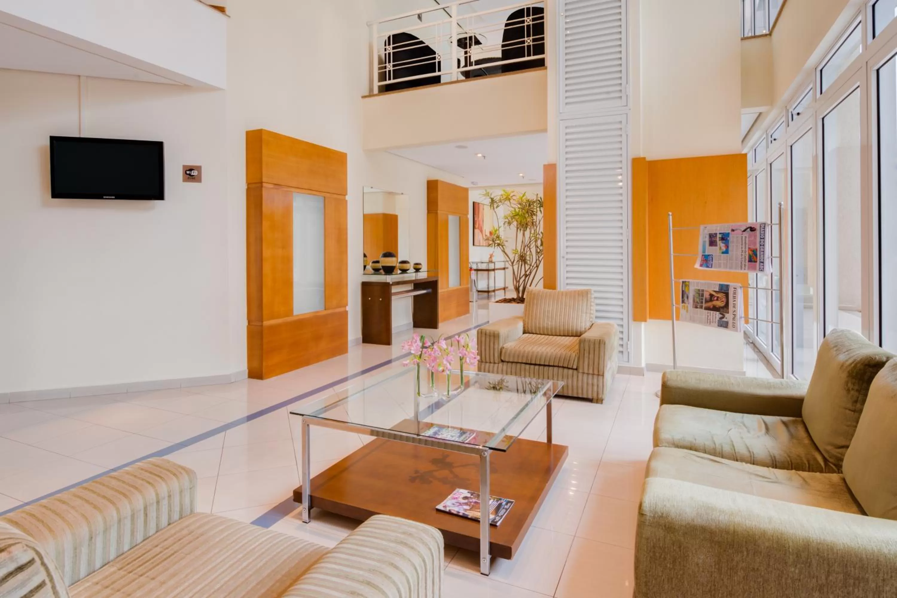 Lobby or reception in Blue Tree Towers All Suites Santo André