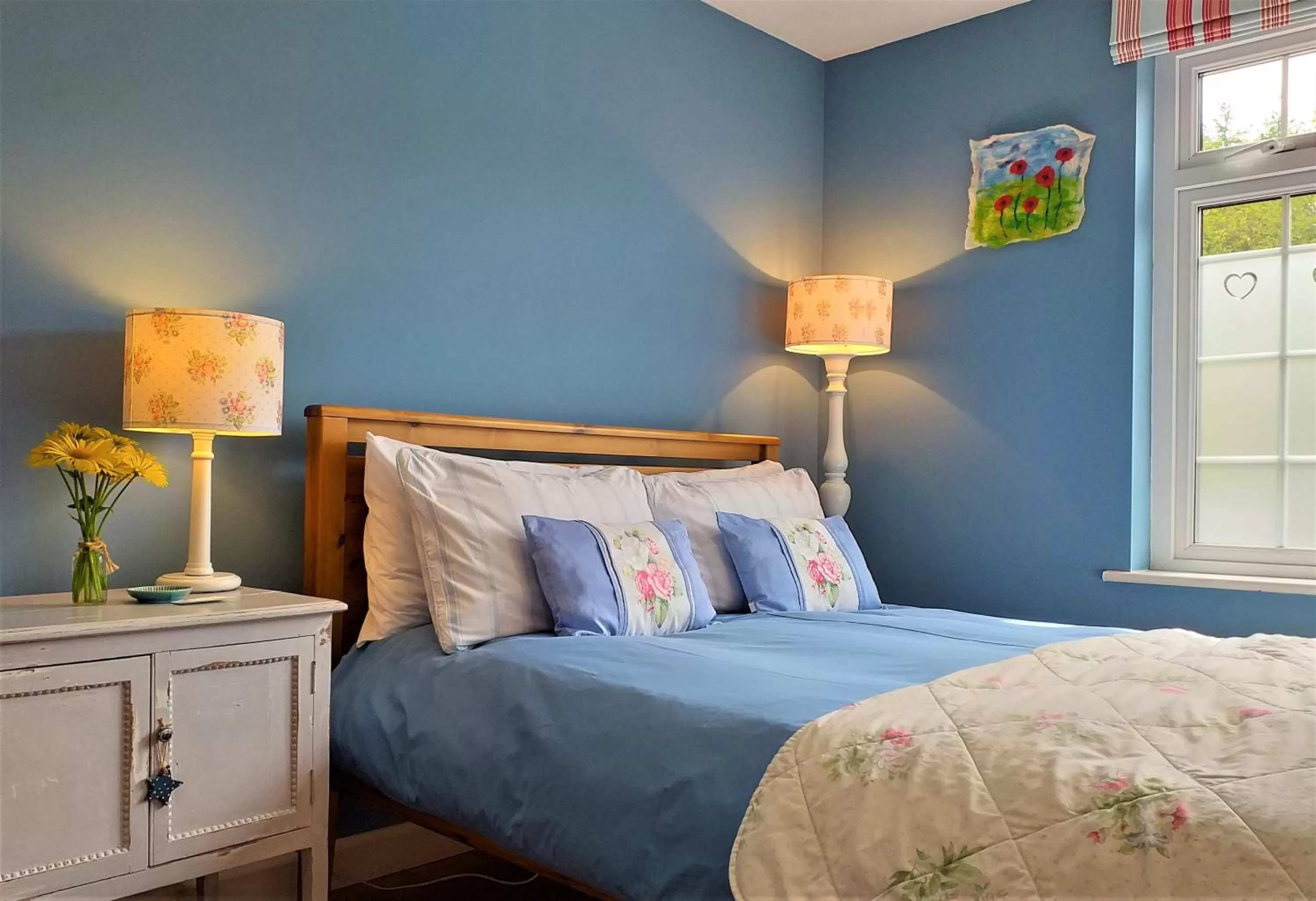 Bedroom in Lobhill Farmhouse Bed and Breakfast and Self Catering Accommodation