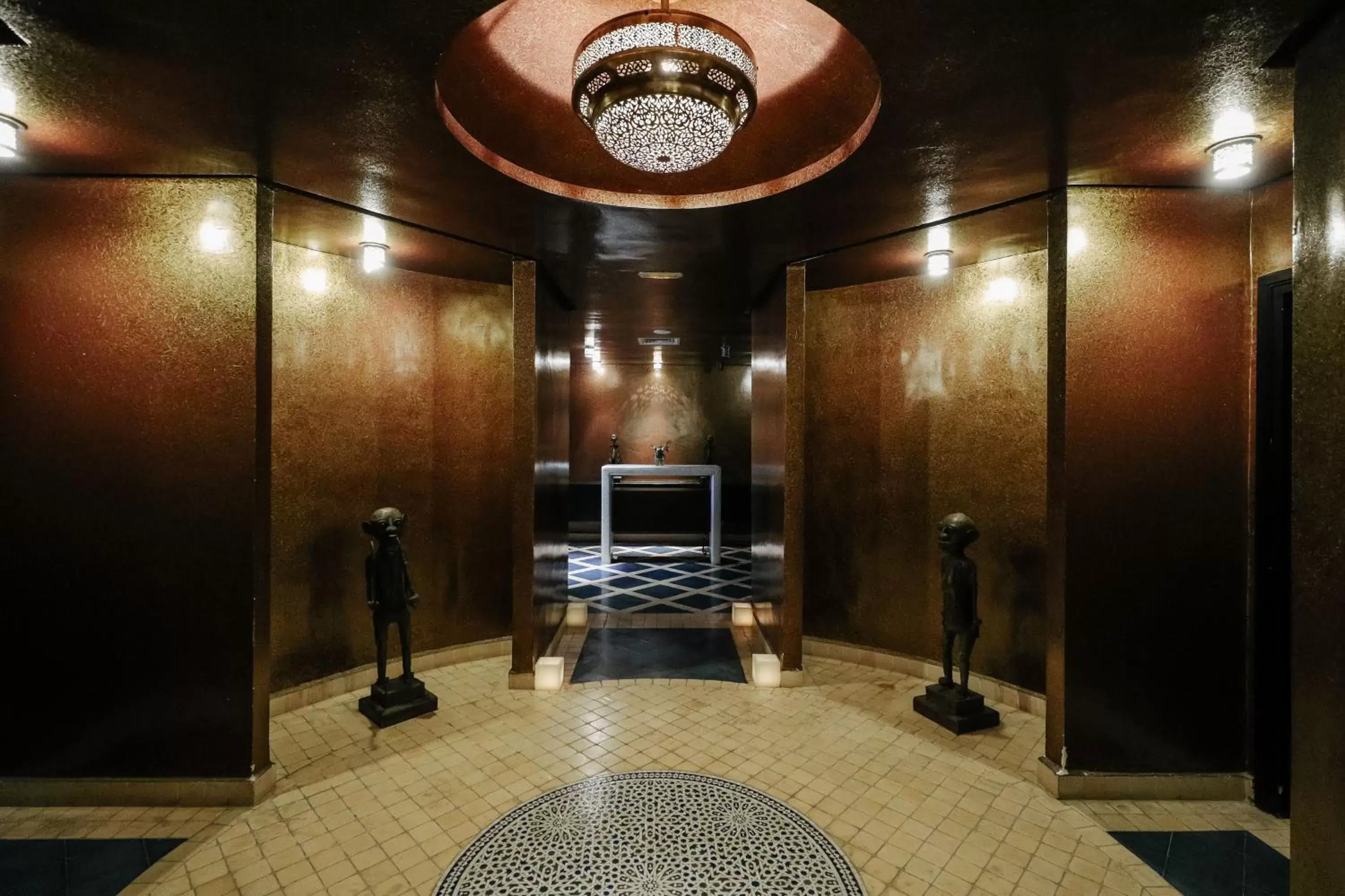 elevator in Tikida Golf Palace