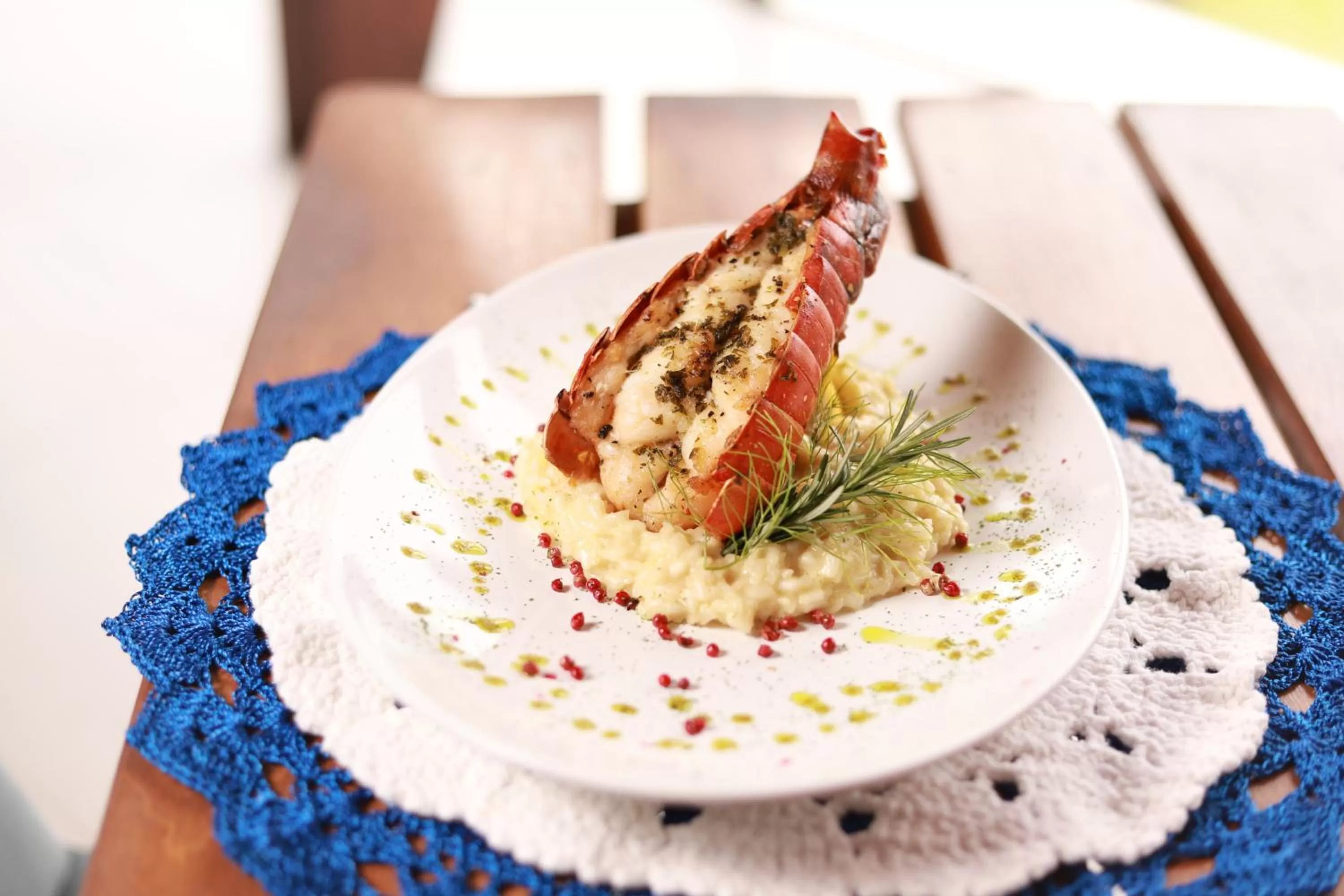 Food in Pousada Rangai