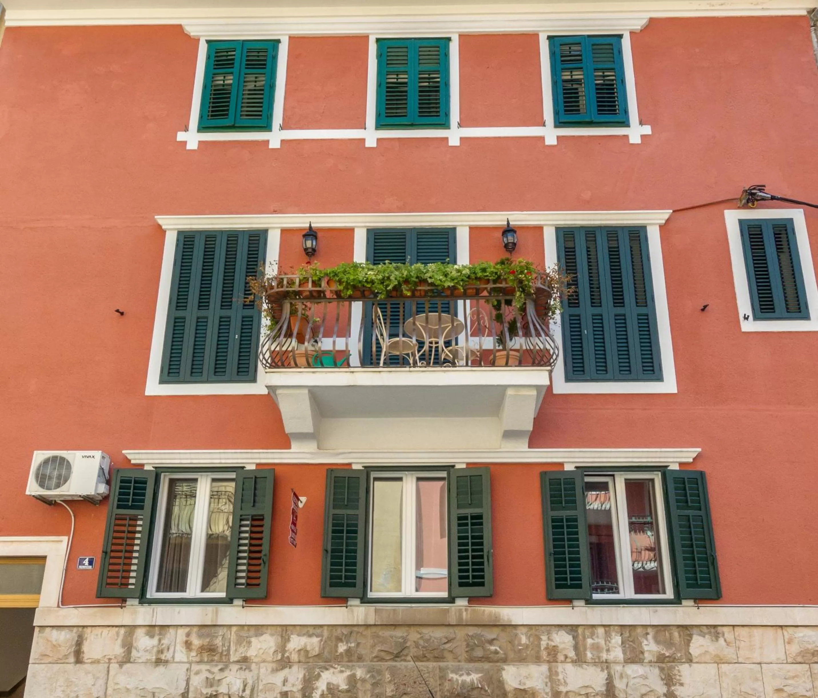 Facade/entrance in Apartments Aspalathos