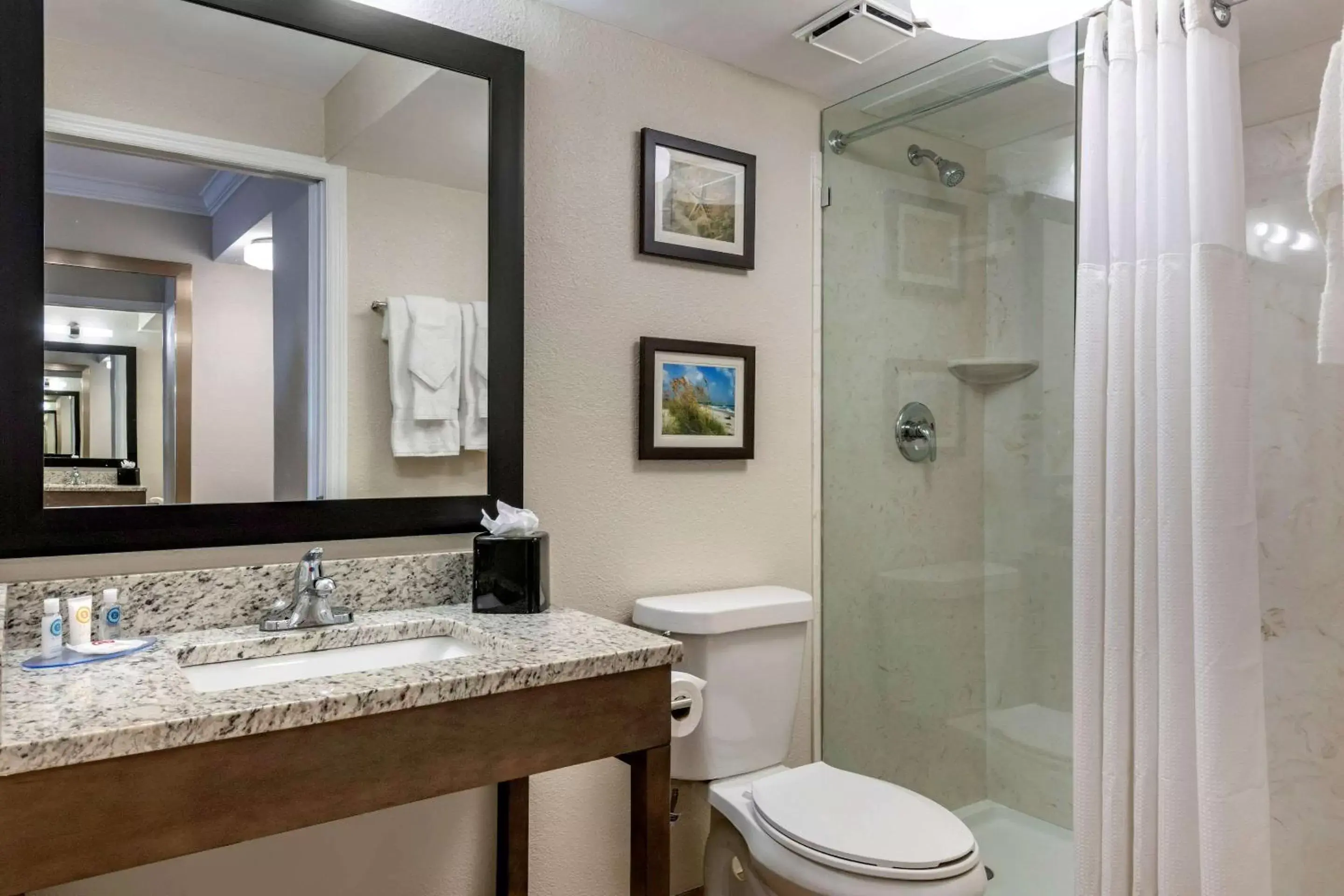 Bathroom in Comfort Inn & Suites Daytona Beach Oceanfront