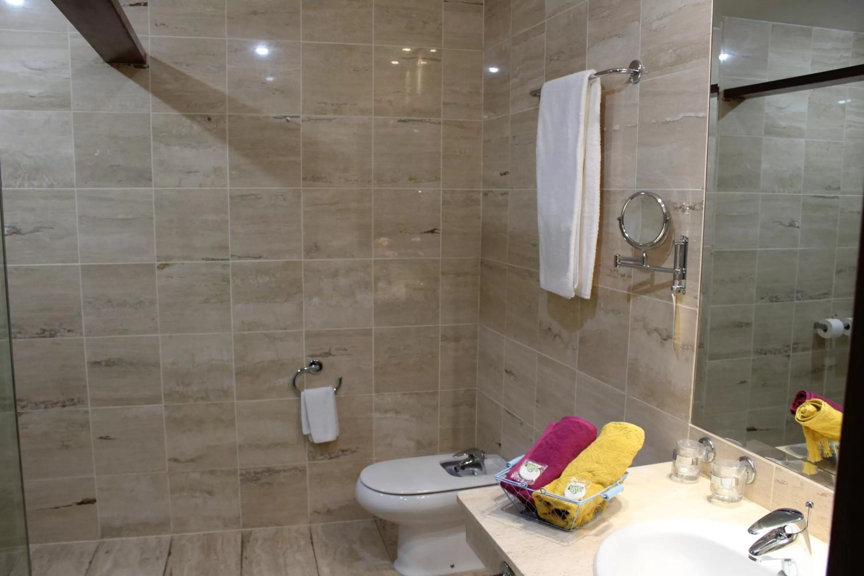 Bathroom in Hotel Escuela Santa Cruz