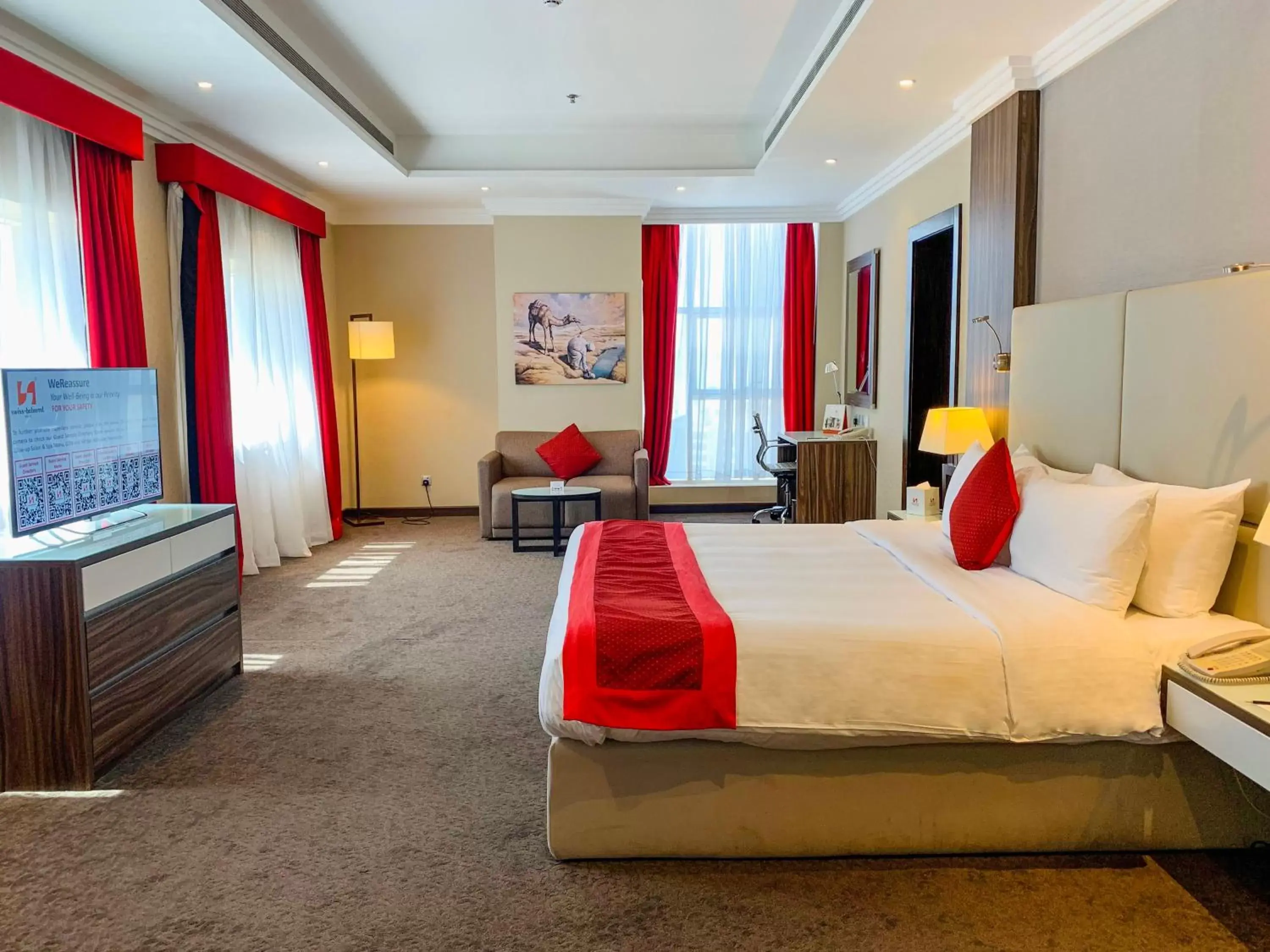 Photo of the whole room, Bed in Swiss-Belhotel Seef Bahrain