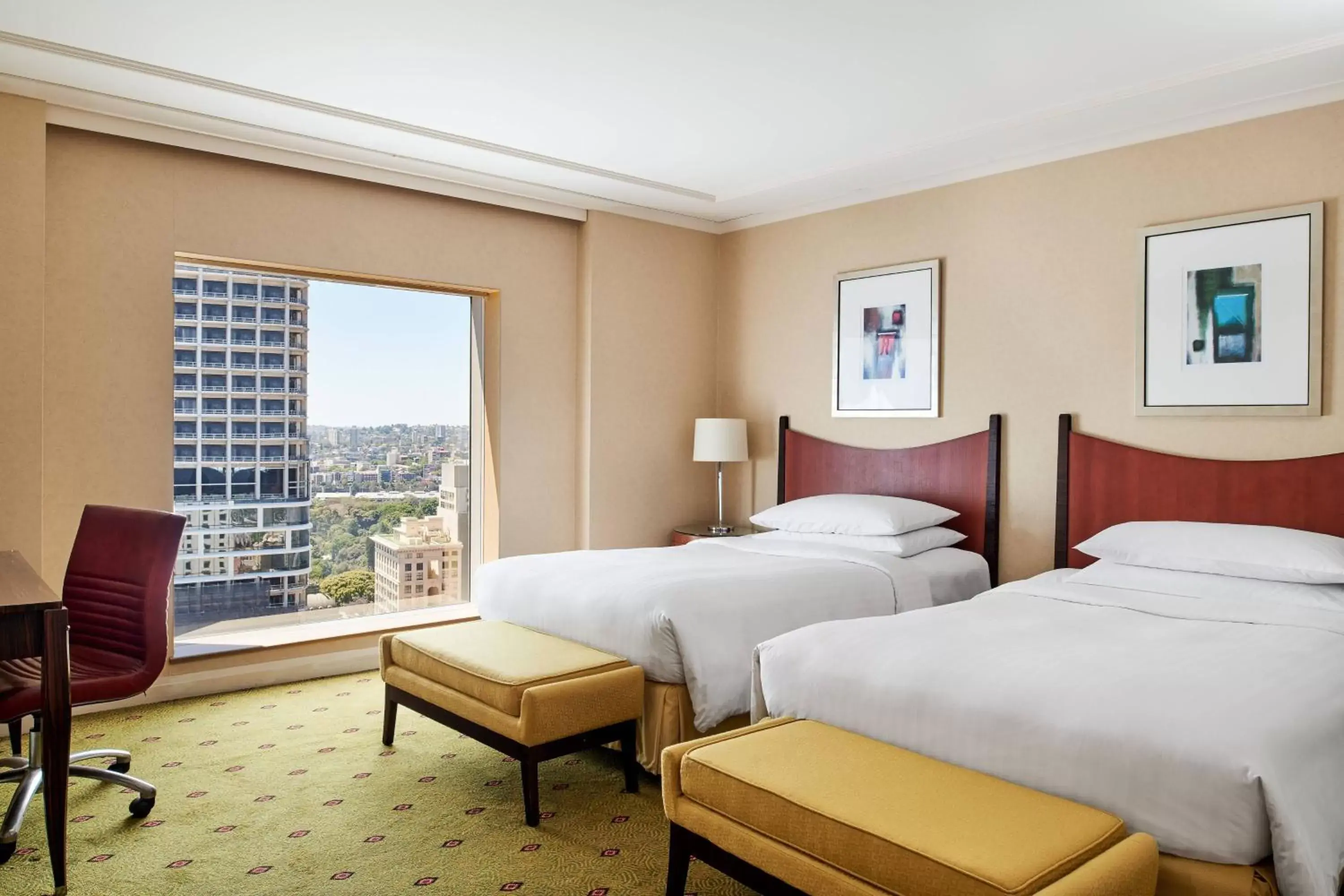 Bedroom in Sydney Harbour Marriott Hotel at Circular Quay