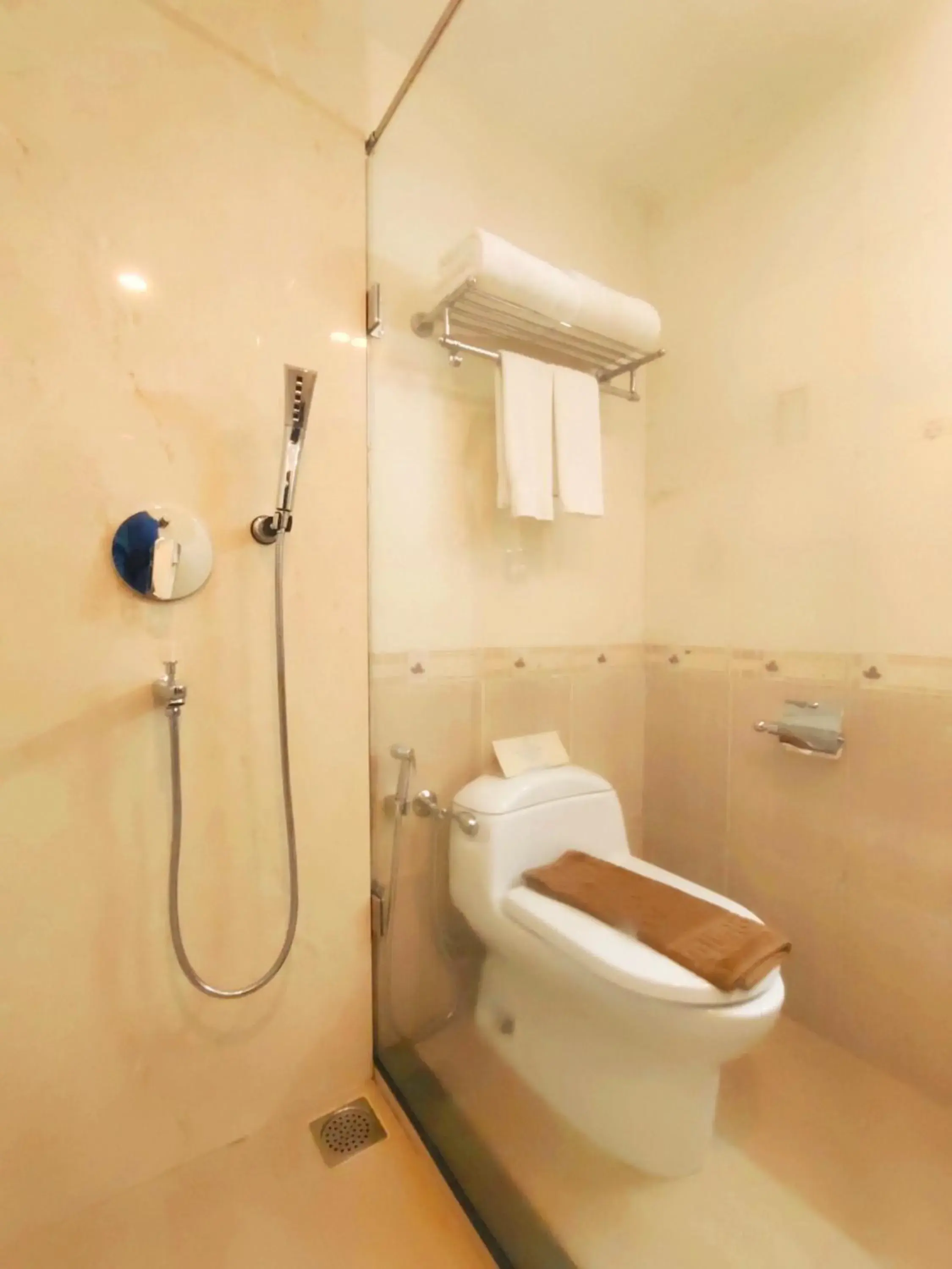 Bathroom in The Travancore Heritage Beach Resort