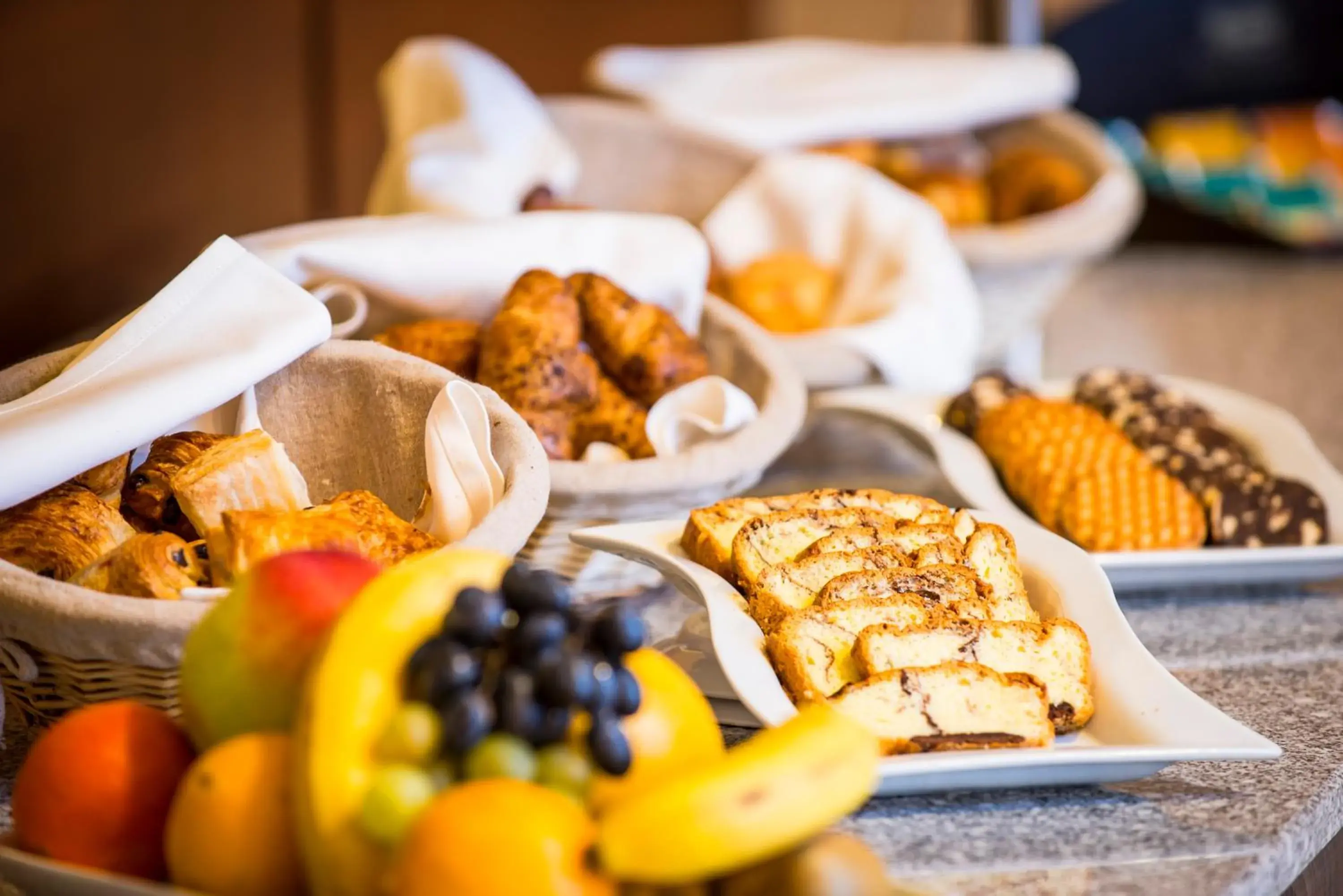 Buffet breakfast, Food in Ramada Hotel Cluj