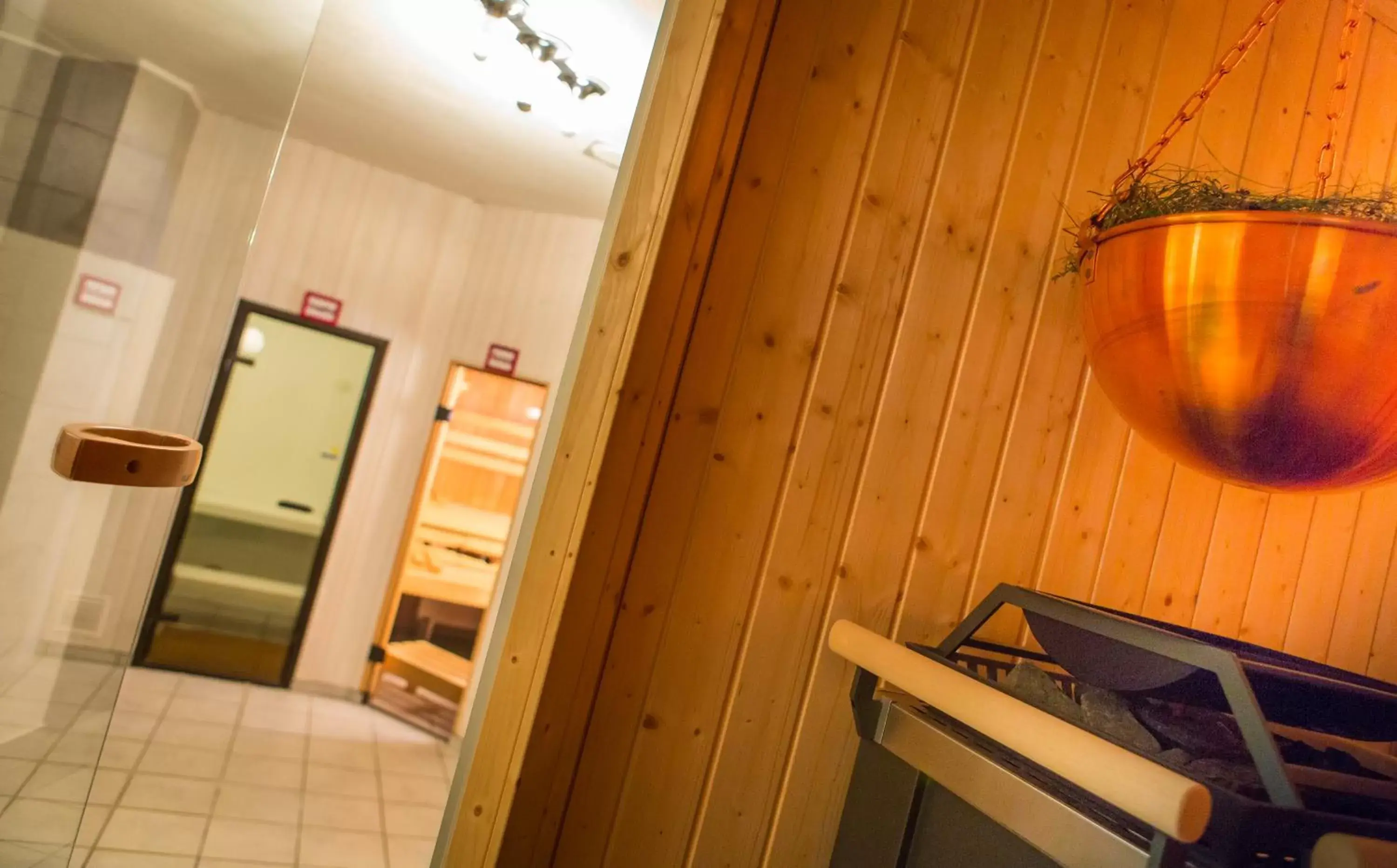 Spa and wellness centre/facilities in Hotel Alpenhof