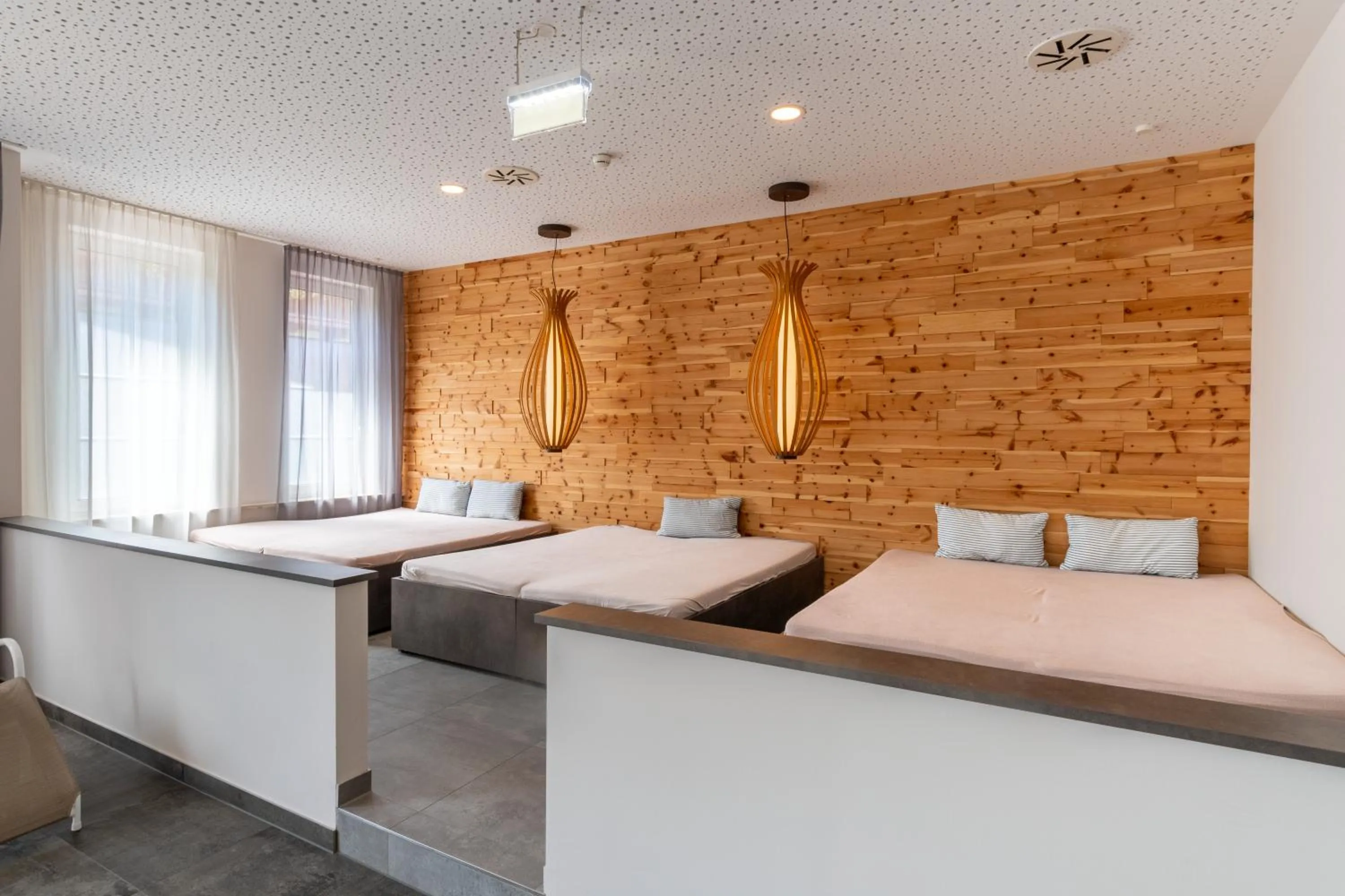Spa and wellness centre/facilities, Bed in JUFA Alpenhotel Saalbach