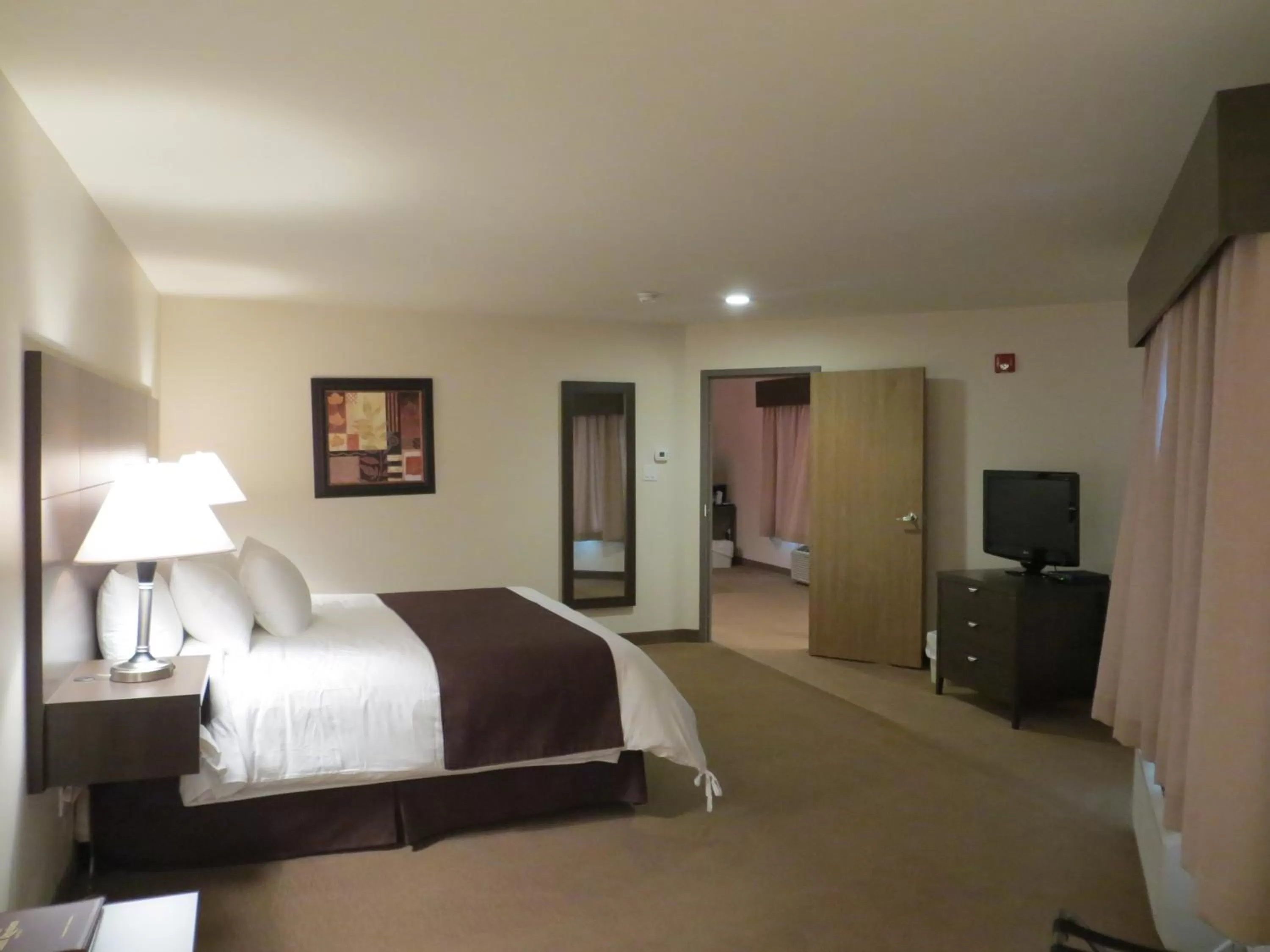 Bed in Villegiature Deux Rivieres Resort