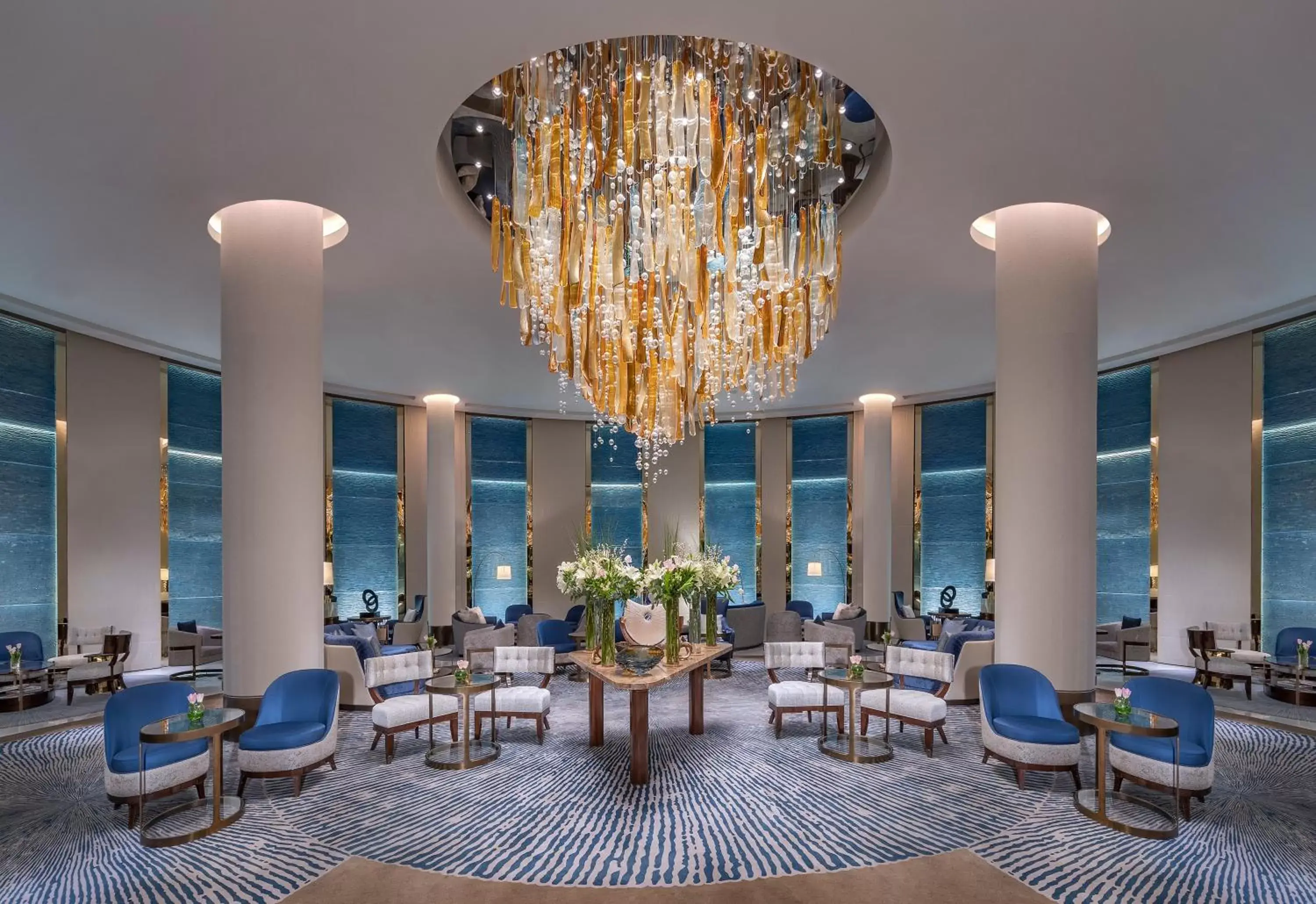 Lobby or reception in Al Faisaliah Hotel, Riyadh