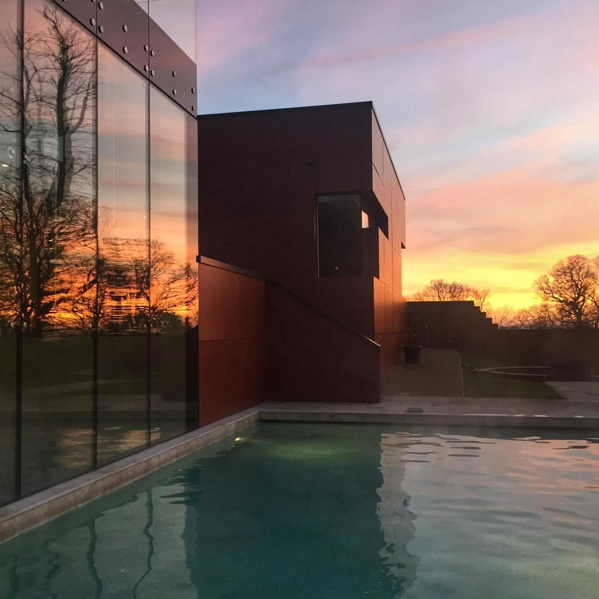 Swimming pool in Ockenden Manor Hotel & Spa