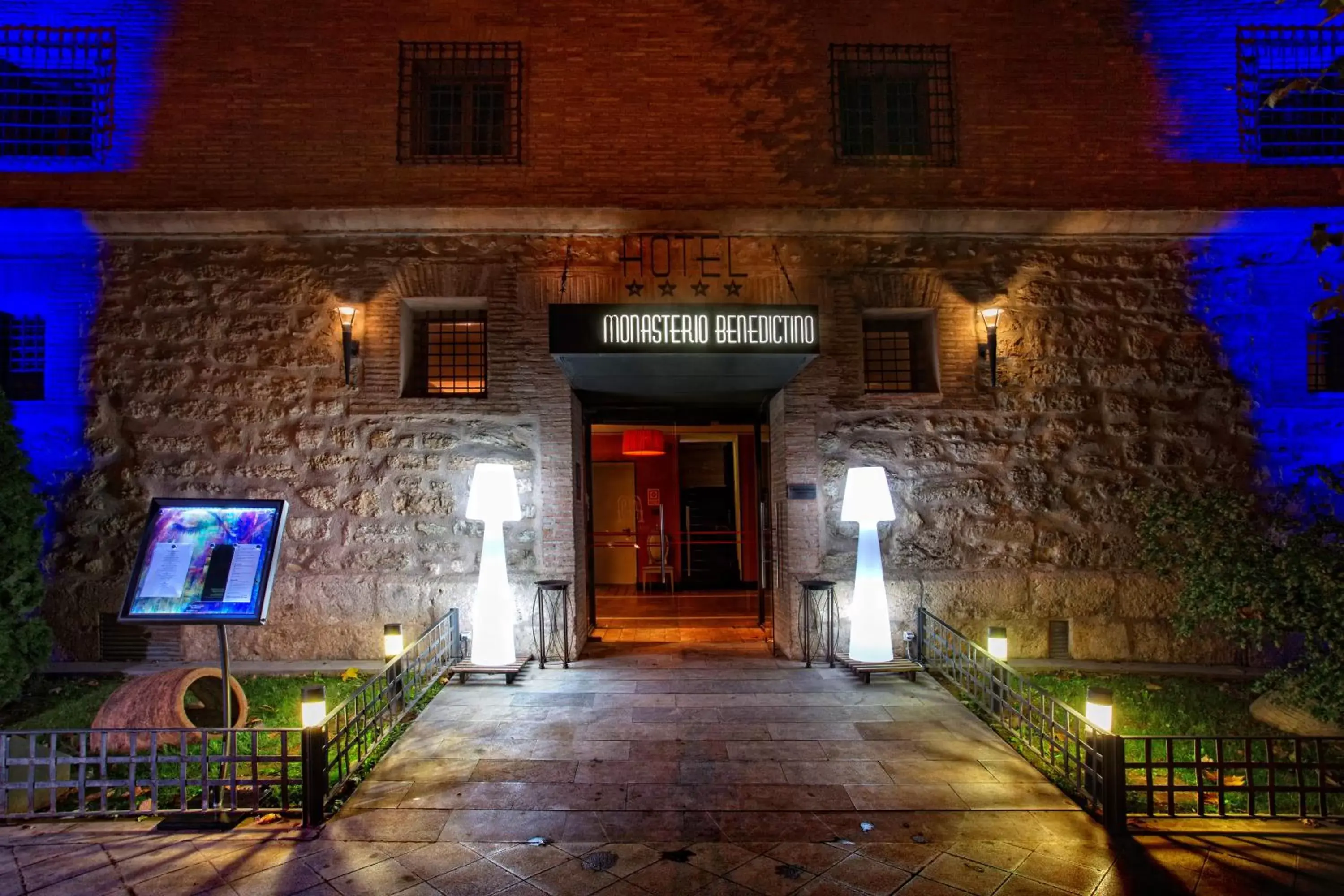 Facade/entrance in Hotel Monasterio Benedictino