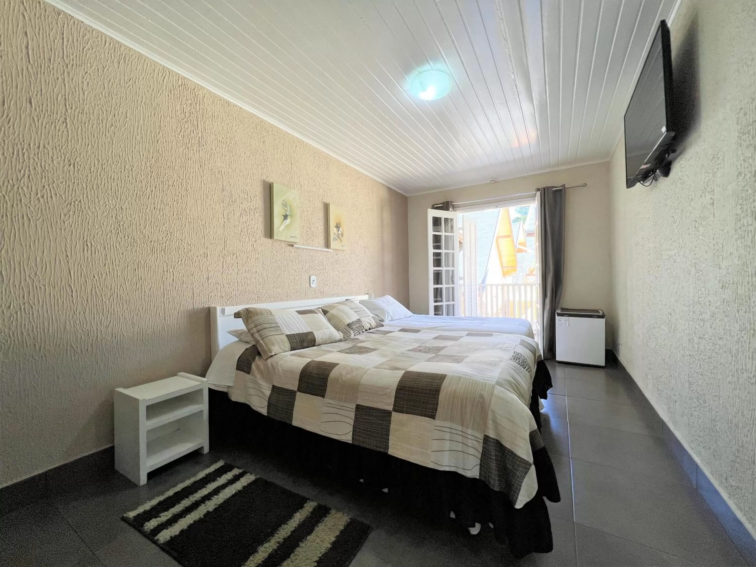 Bed in Hotel Solar da Montanha