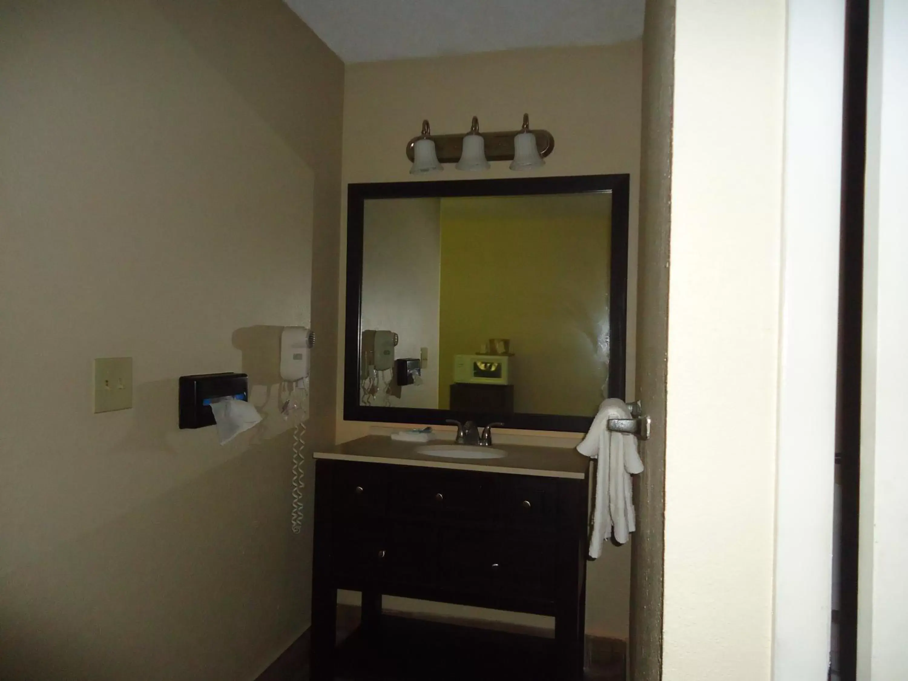 Kitchen/Kitchenette in Flamingo Motel