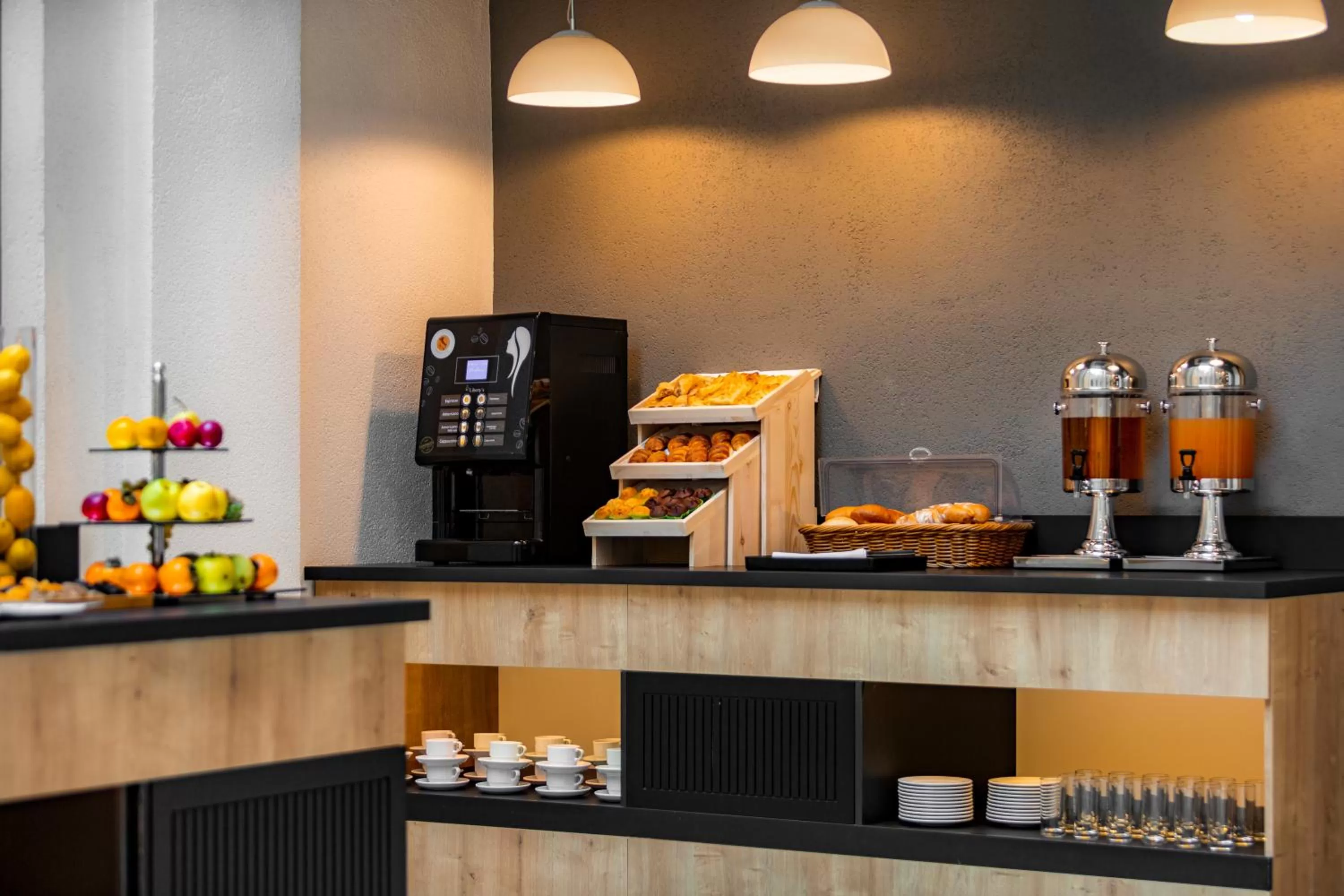 Continental breakfast in Citadines City Centre Tbilisi