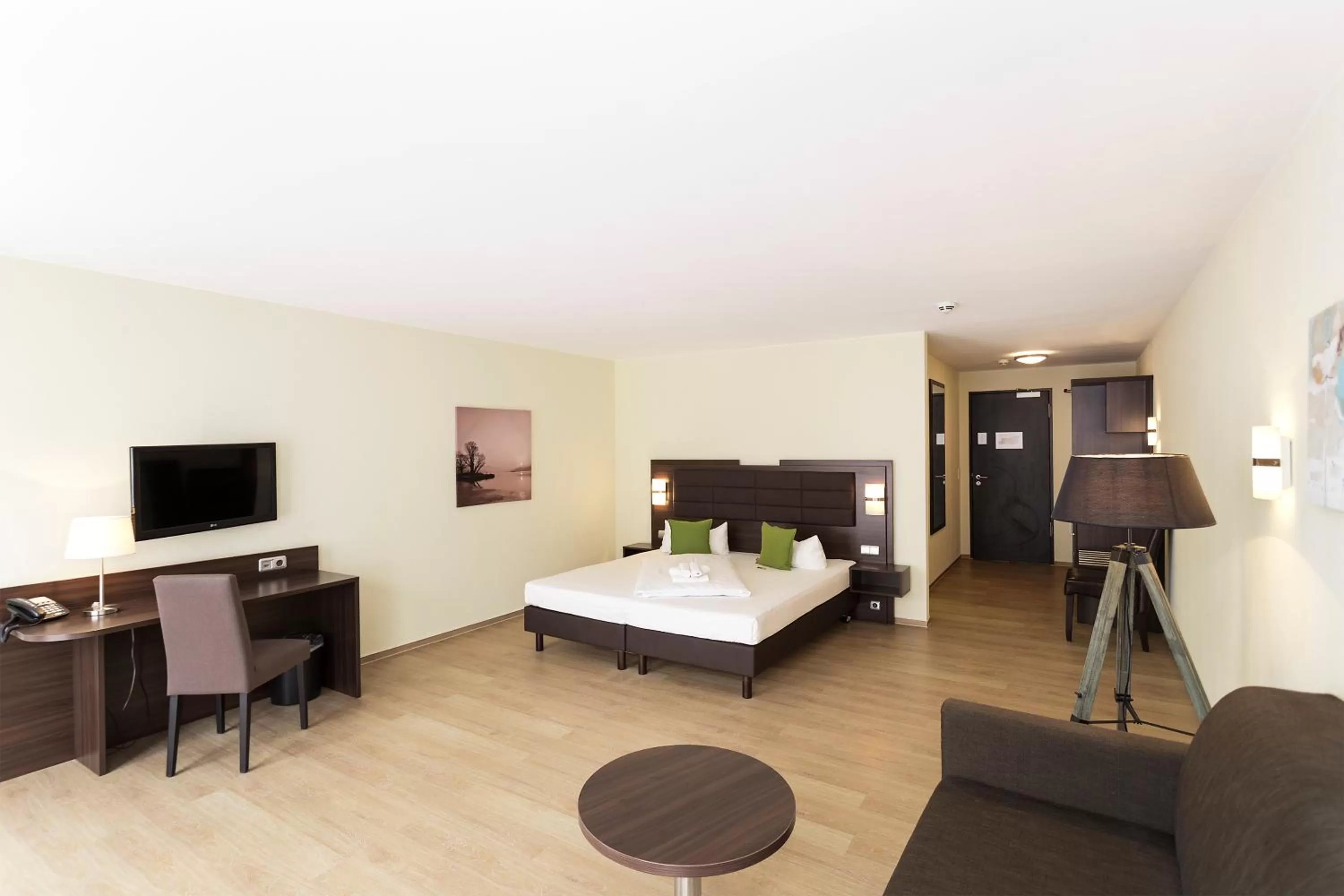 Photo of the whole room, Bed in Hotel am See