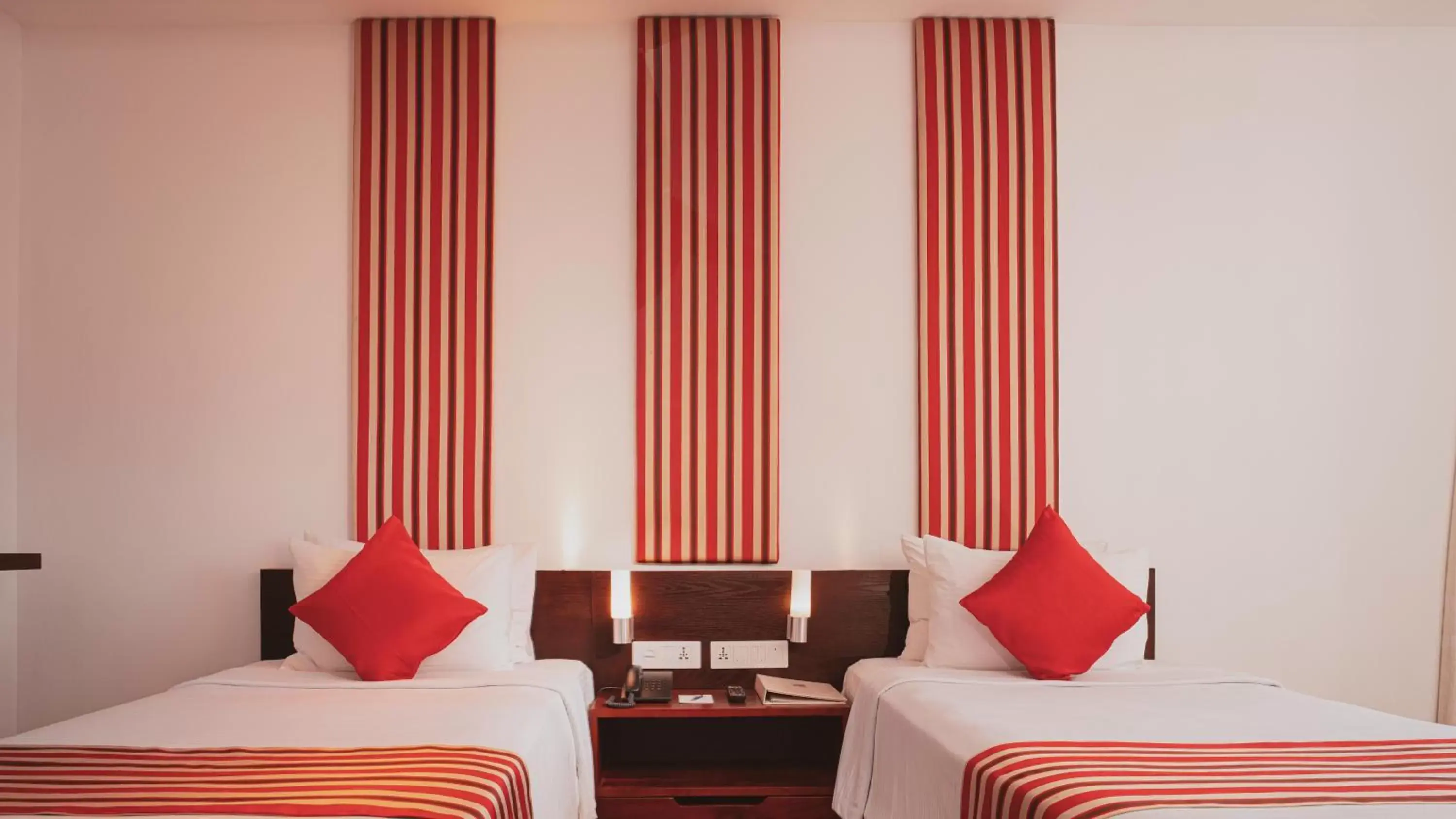 Bed in Camelot Beach Hotel Bed in Camelot Beach Hotel