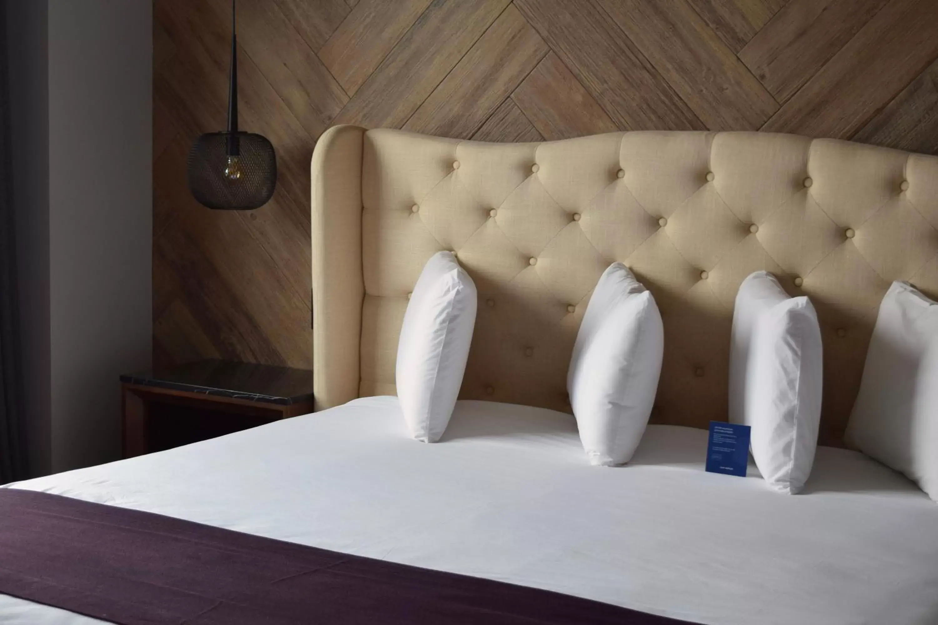 Decorative detail, Bed in Casa Basalto Decorative detail, Bed in Casa Basalto