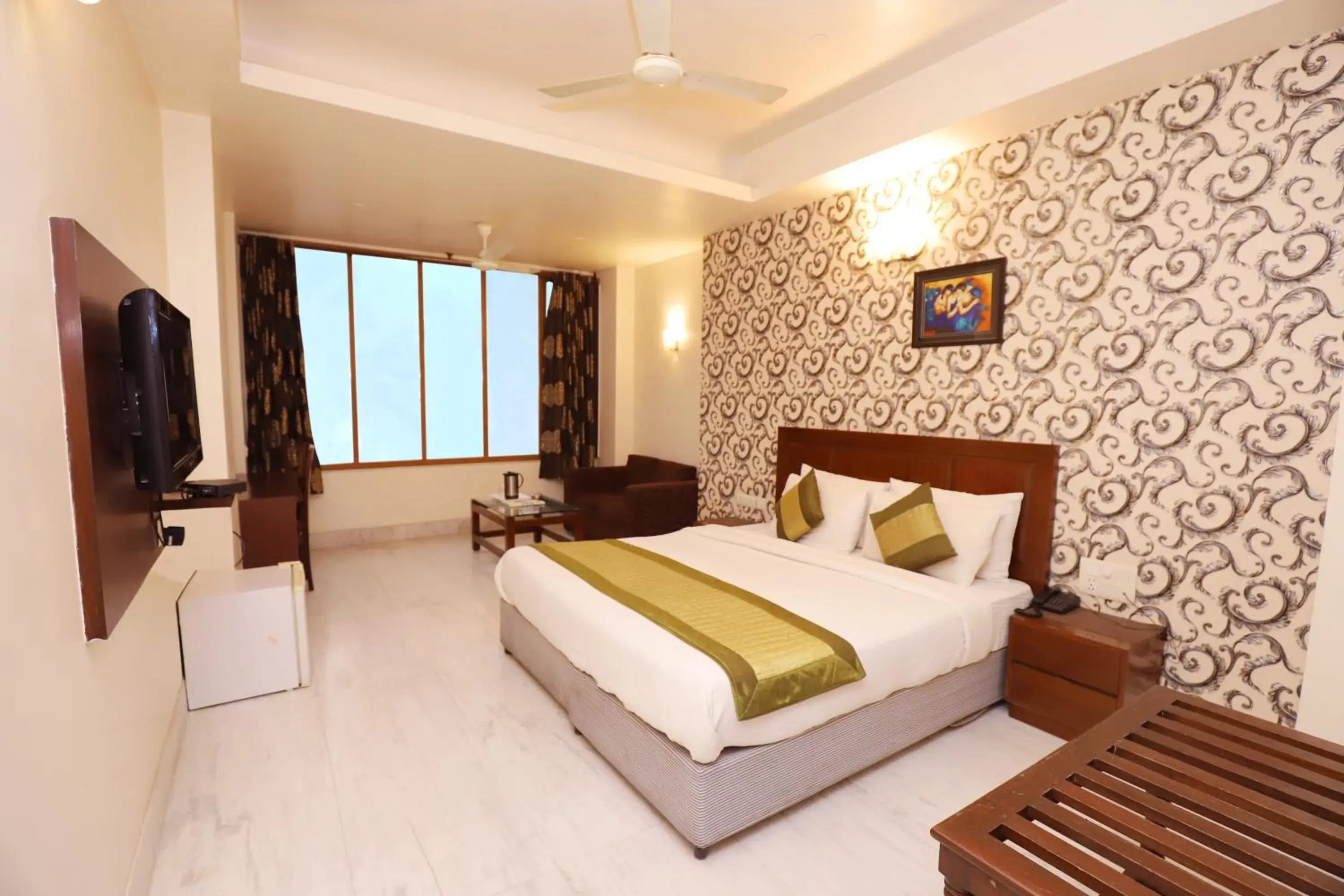 Living room in Hotel Shanti Villa