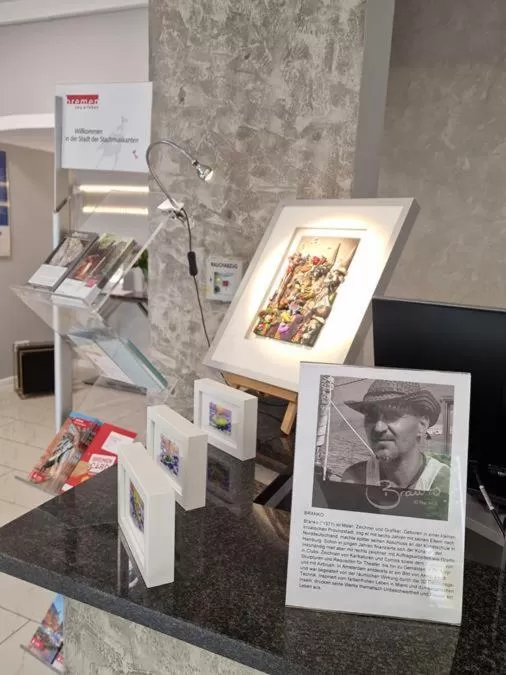 Lobby or reception in artHOTEL Bremen