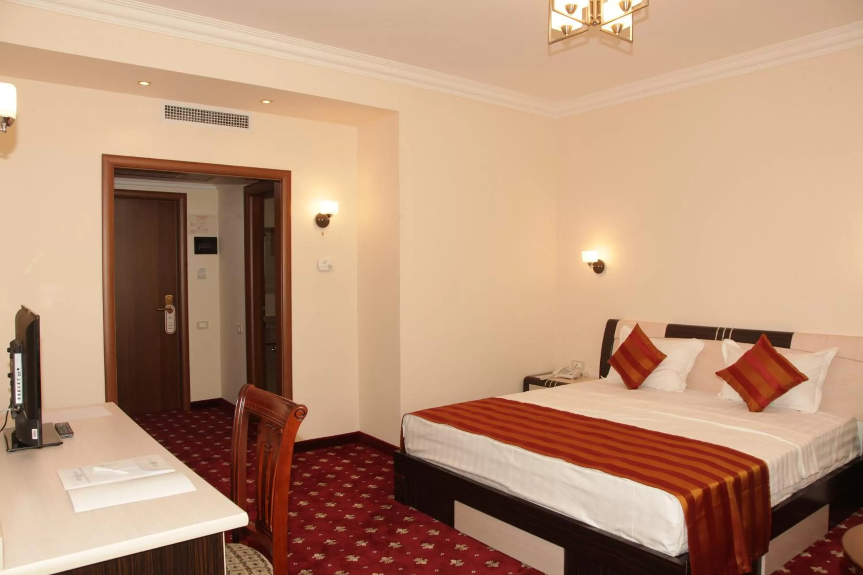 Bed in Artsakh Hotel