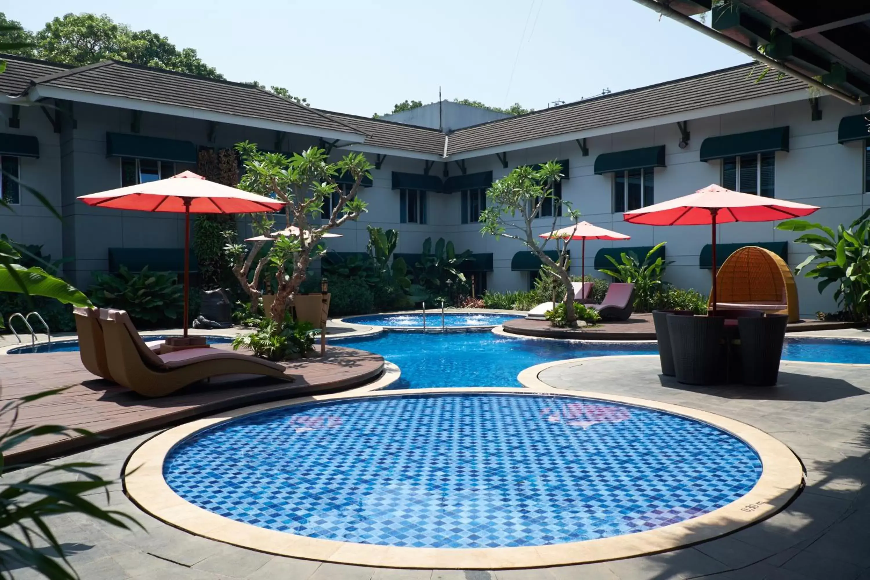 Pool view, Swimming Pool in Patra Bandung Hotel