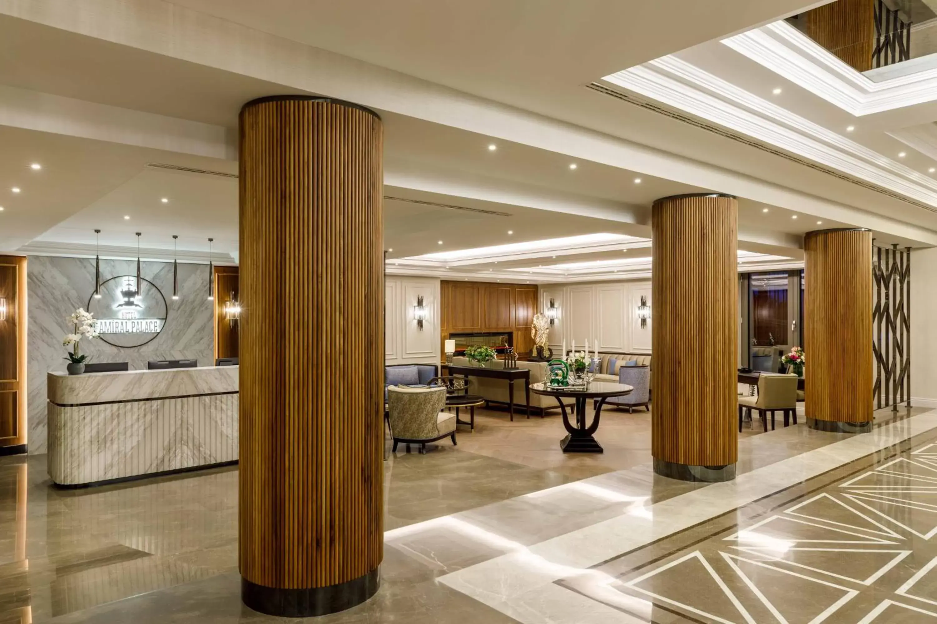 Lobby or reception in Amiral Palace Hotel Boutique Class