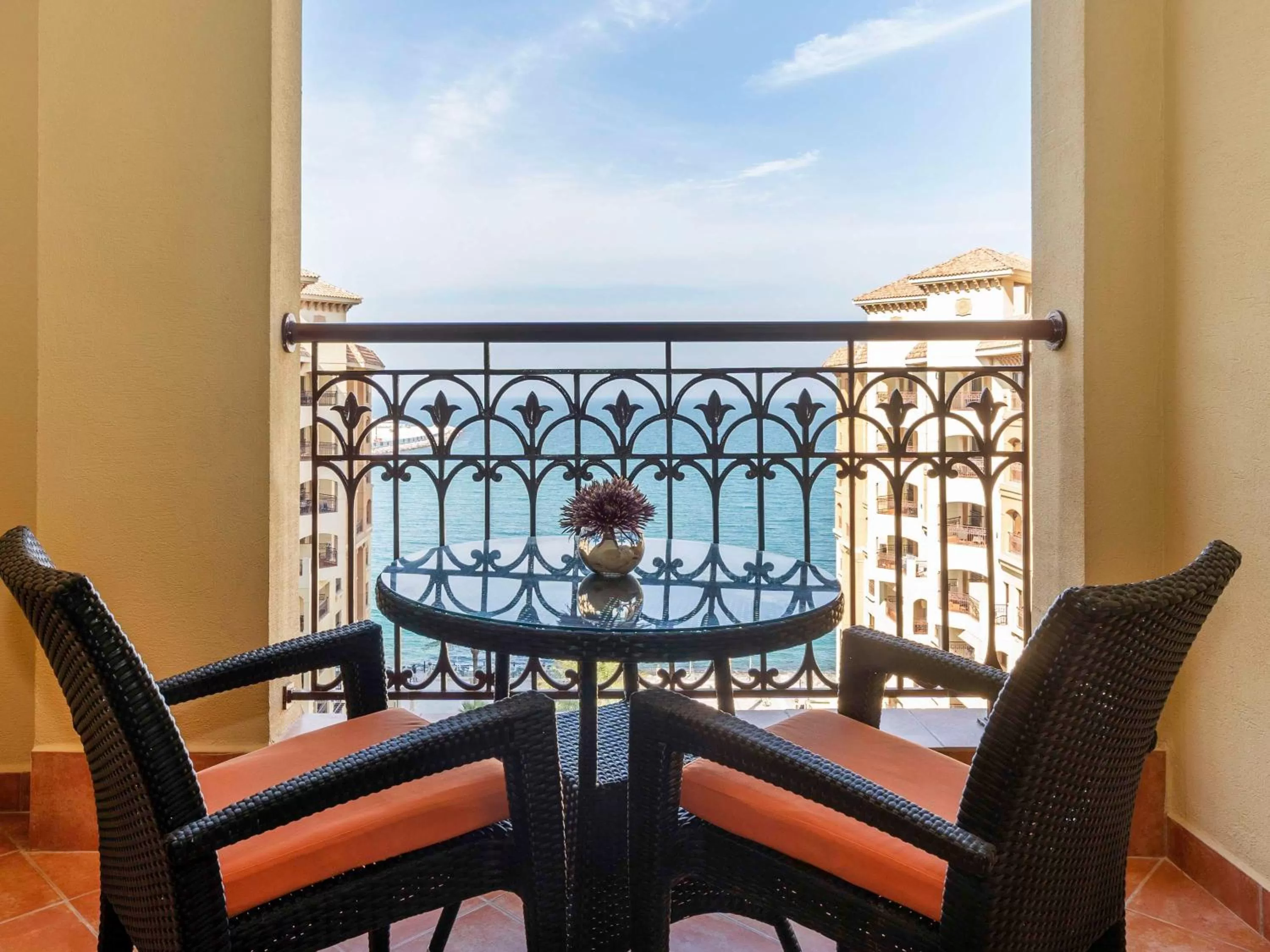Bedroom, Balcony/Terrace in Marjan Island Resort & Spa Managed By Accor