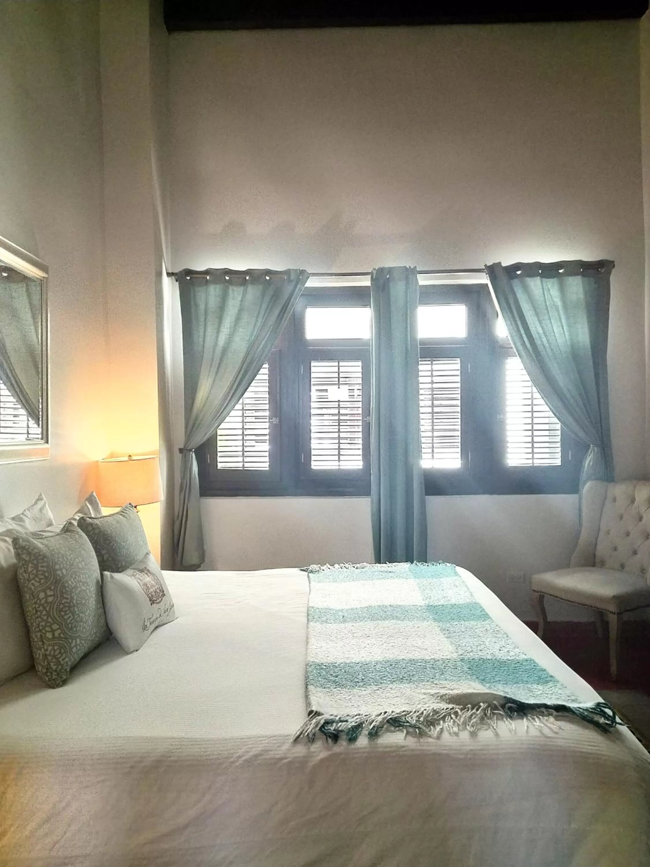 Bed in La Terraza de San Juan