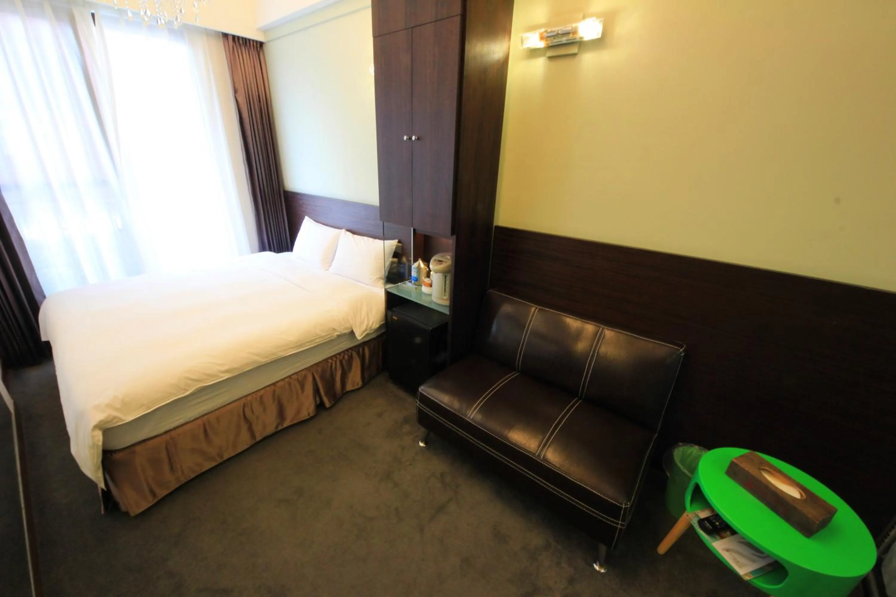 Photo of the whole room, Bed in Hotel Les Champs Hualien