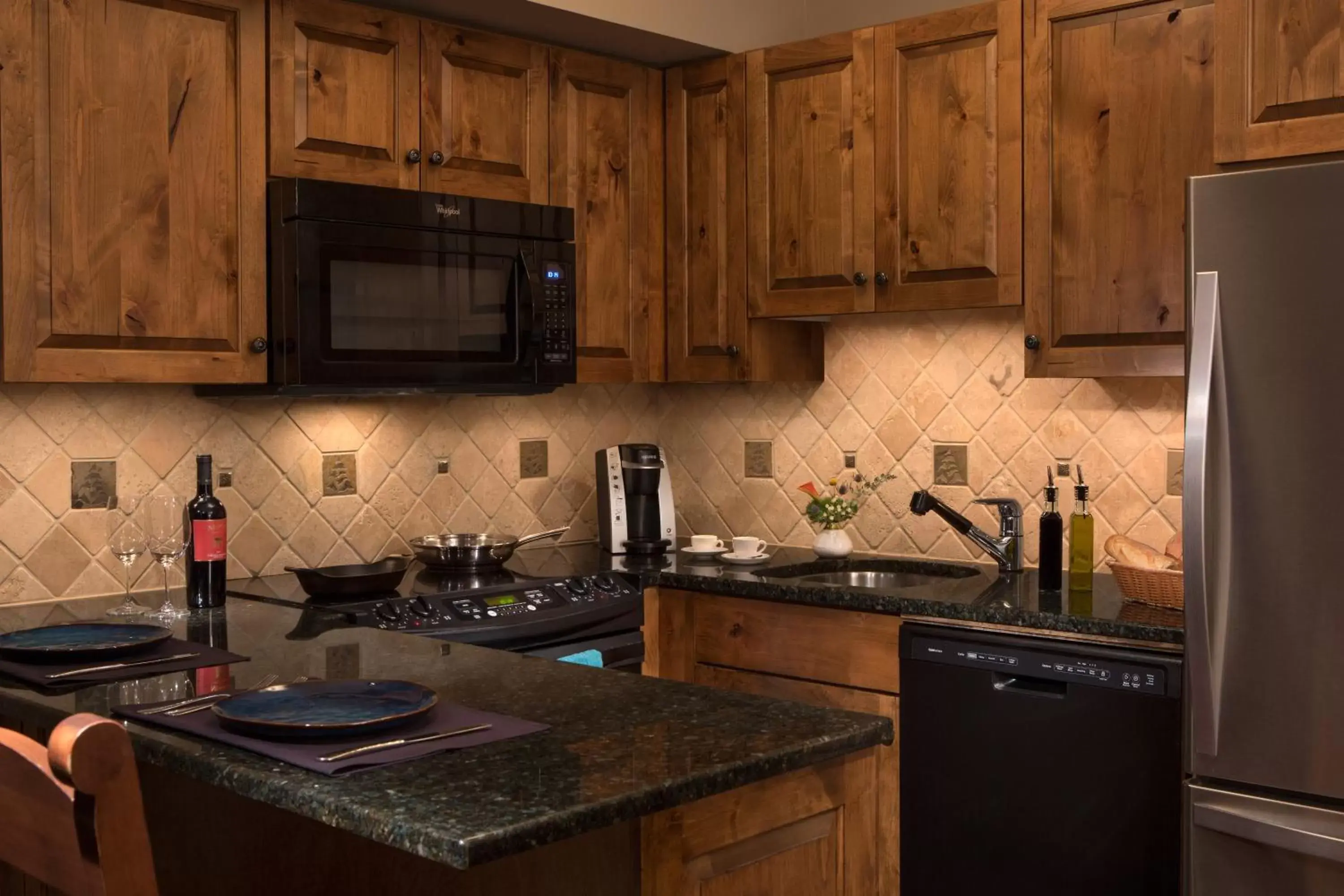 Kitchen or kitchenette, Kitchen/Kitchenette in Teton Mountain Lodge and Spa, a Noble House Resort