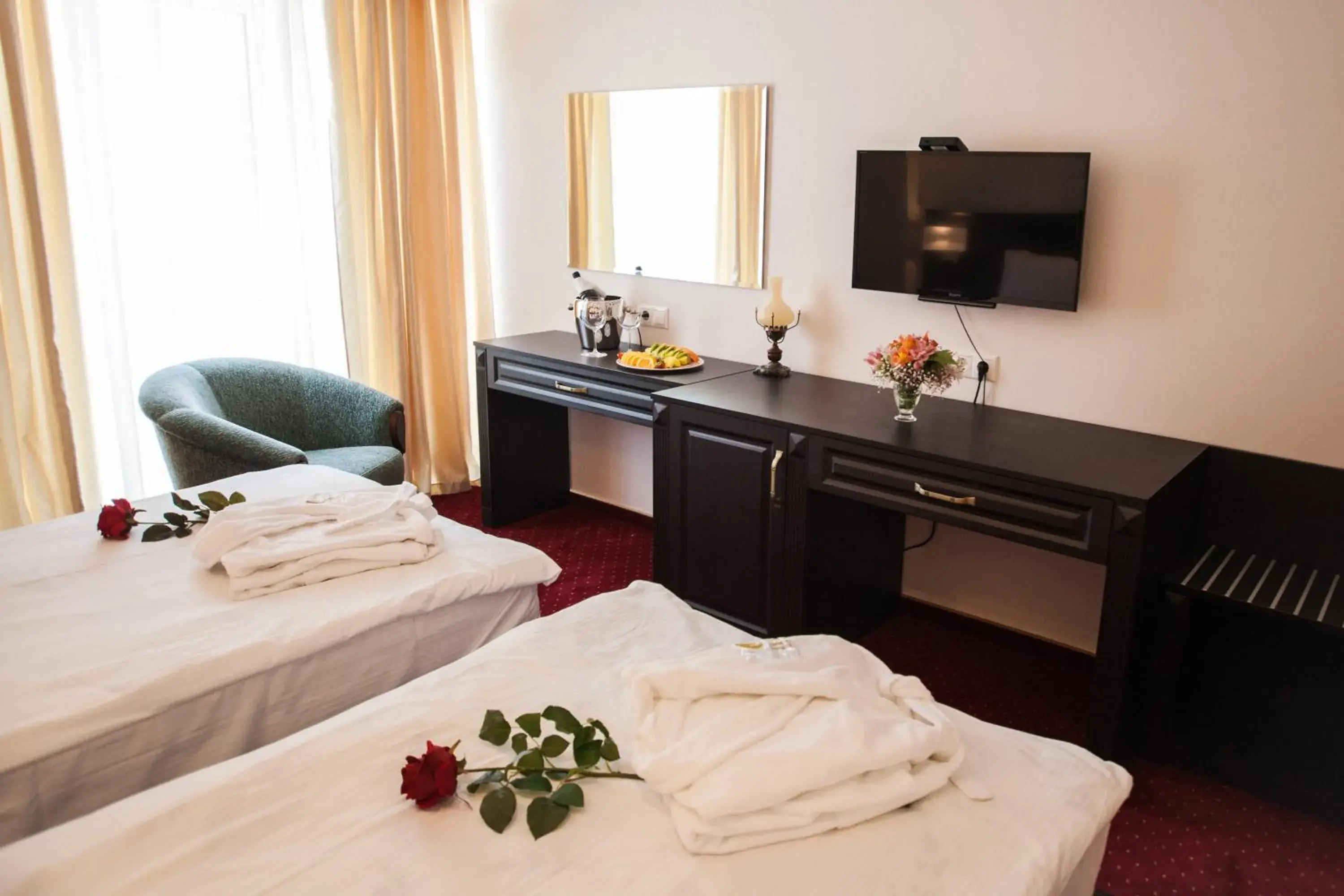 Photo of the whole room in Jazz Hotel Photo of the whole room in Jazz Hotel